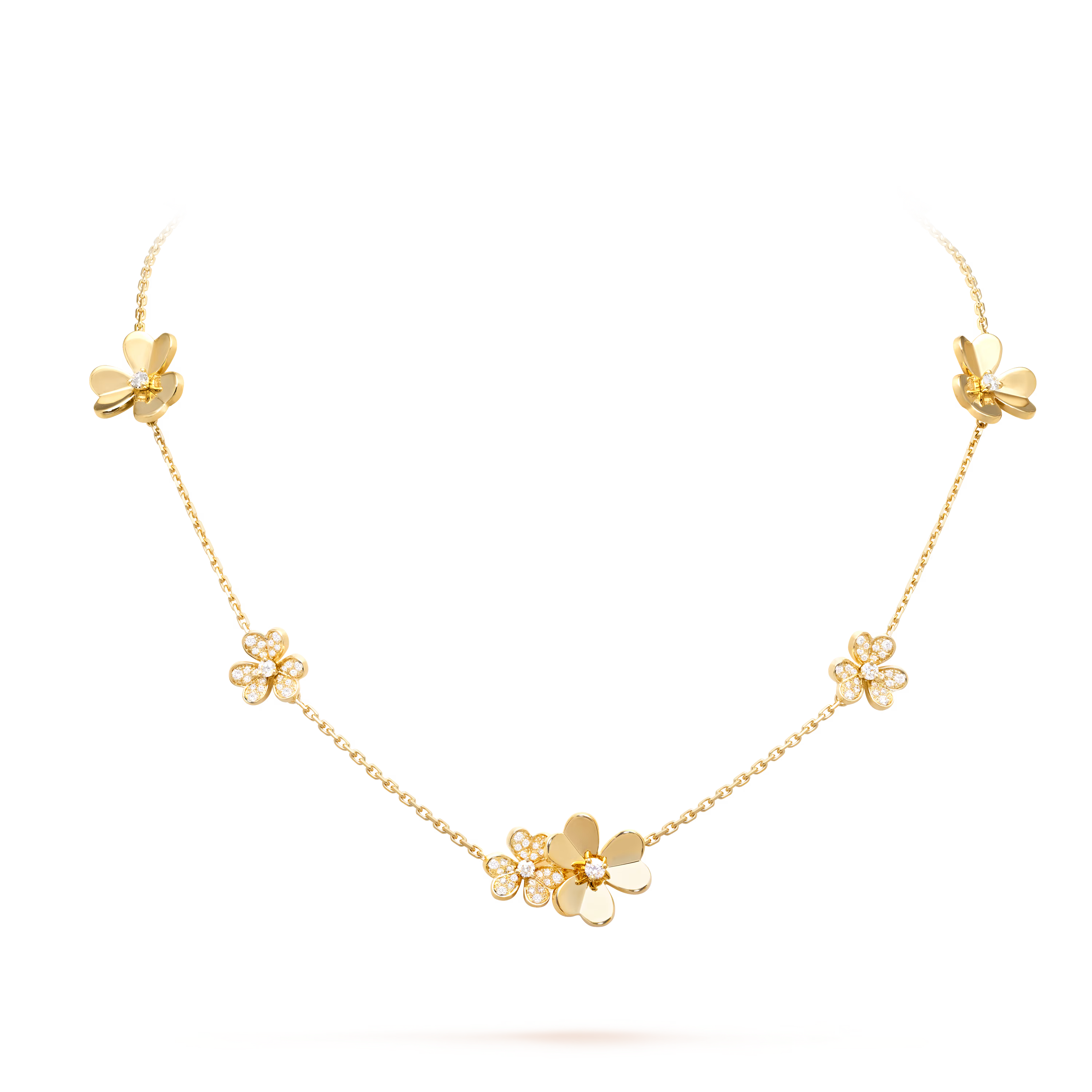 AV Fleur de Lumière Necklace - 9 Flowers