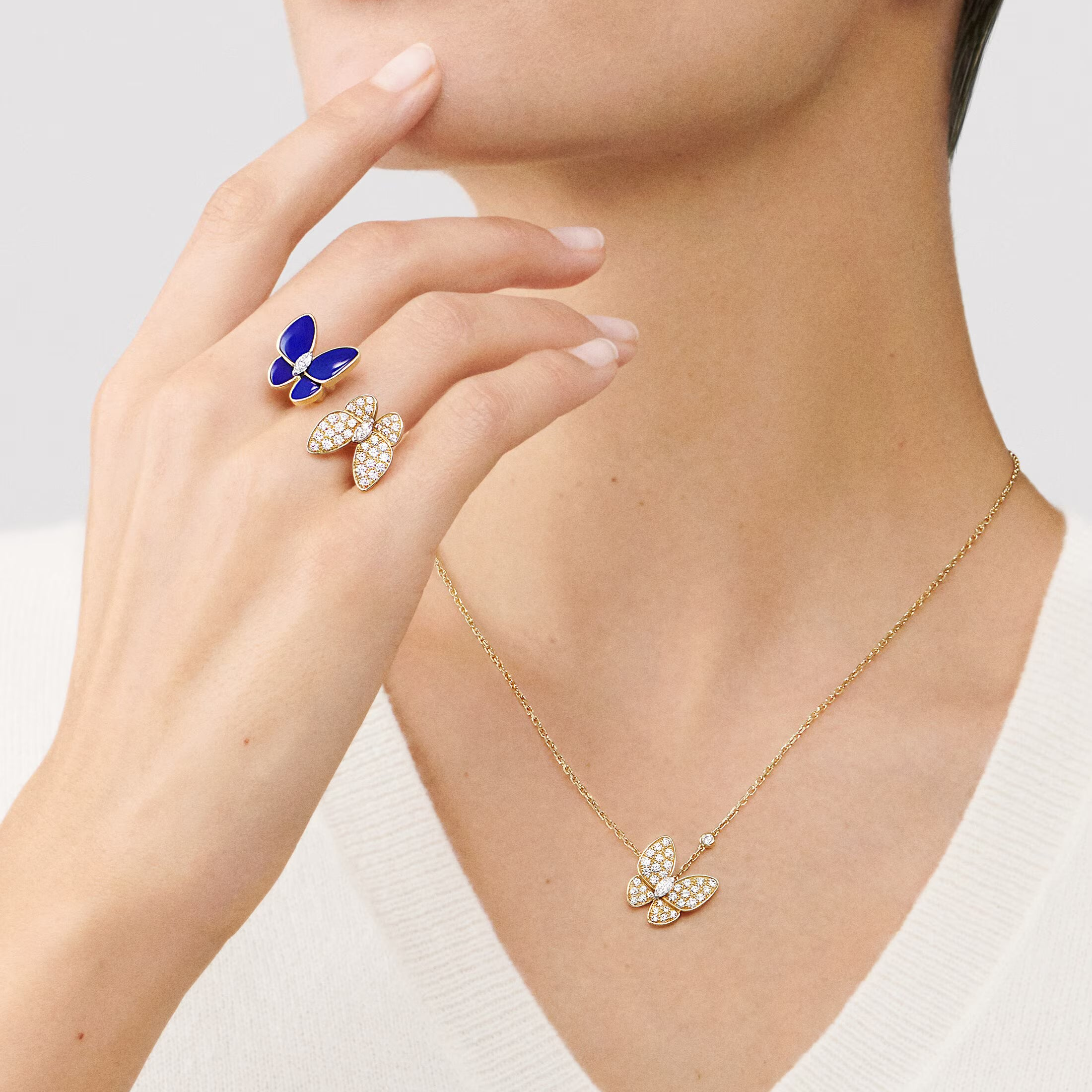 AV Butterfly Duo Pendant