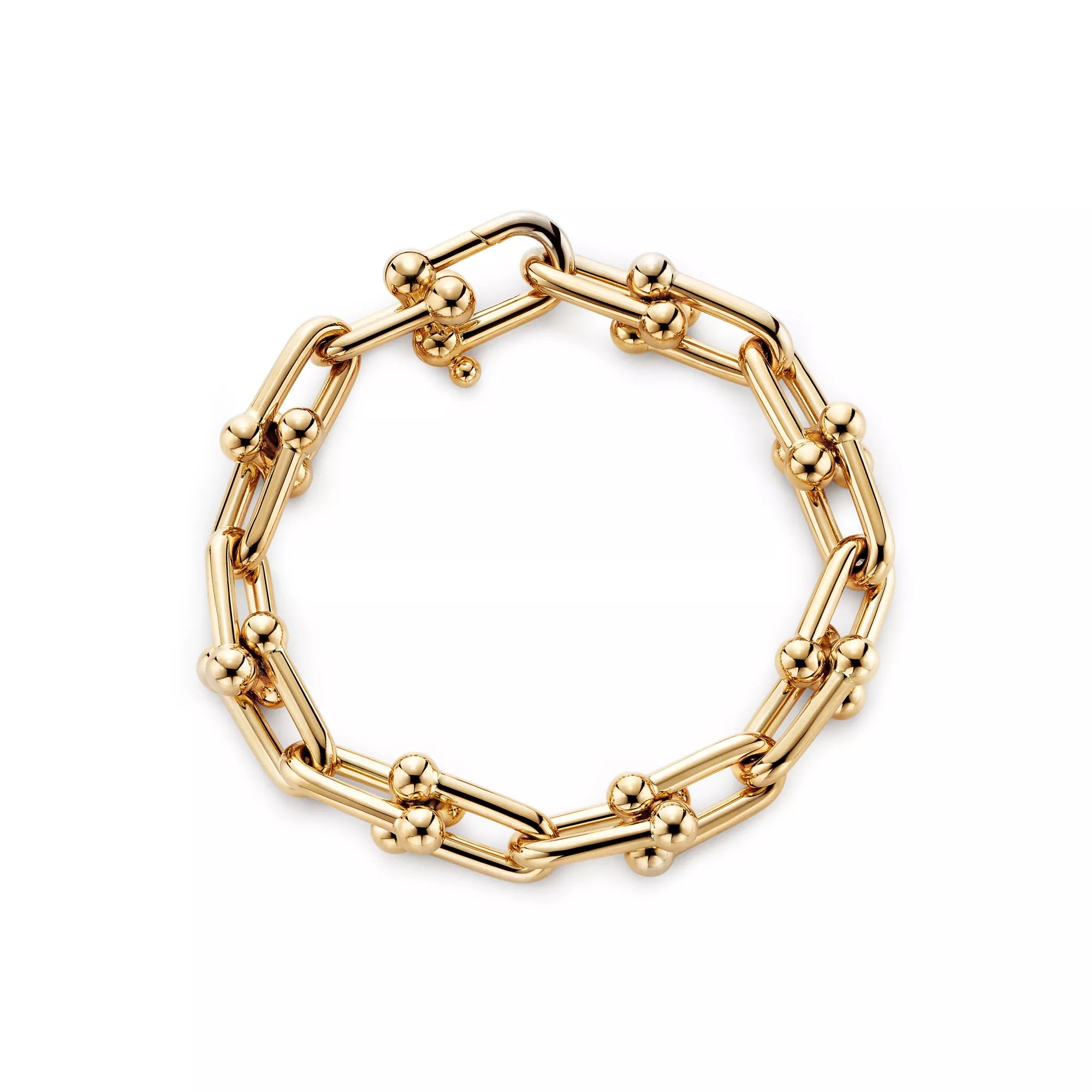 AV Pulse Bracelet - Large Link (Yellow Gold)