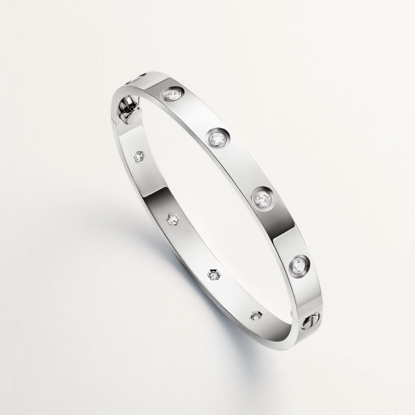AV Amour bracelet, classic model, 10 diamonds