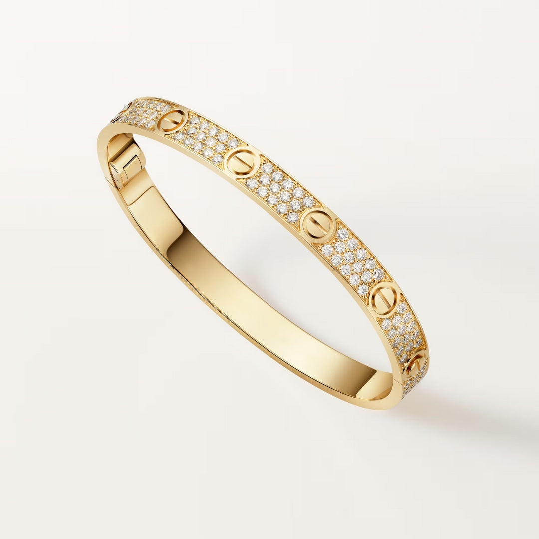 AV Amour bracelet, classic model, paved