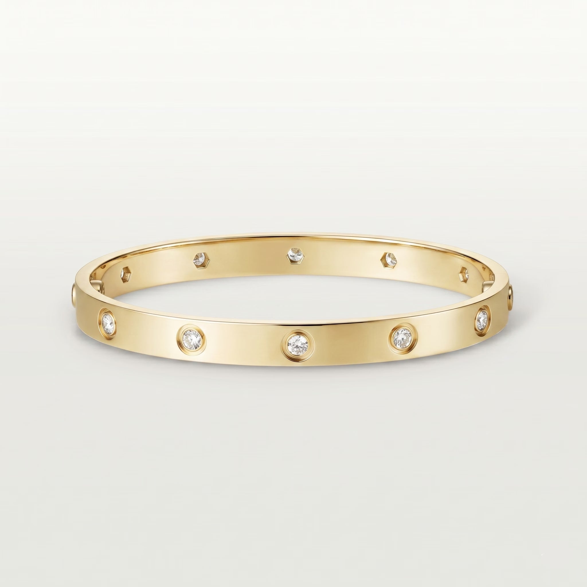 AV Amour bracelet, classic model, 10 diamonds
