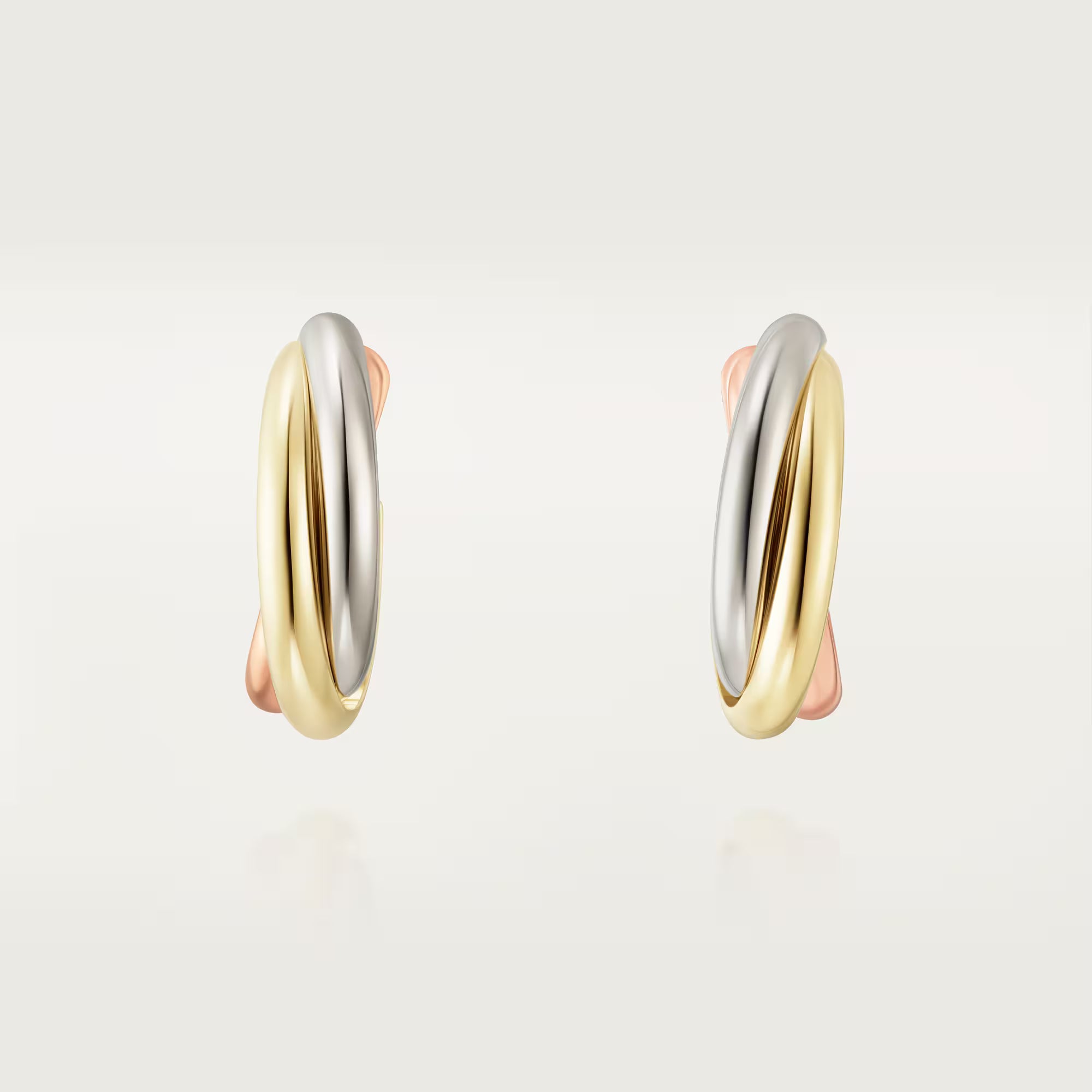 AV Trinity Earrings – Small Model (18K Gold)