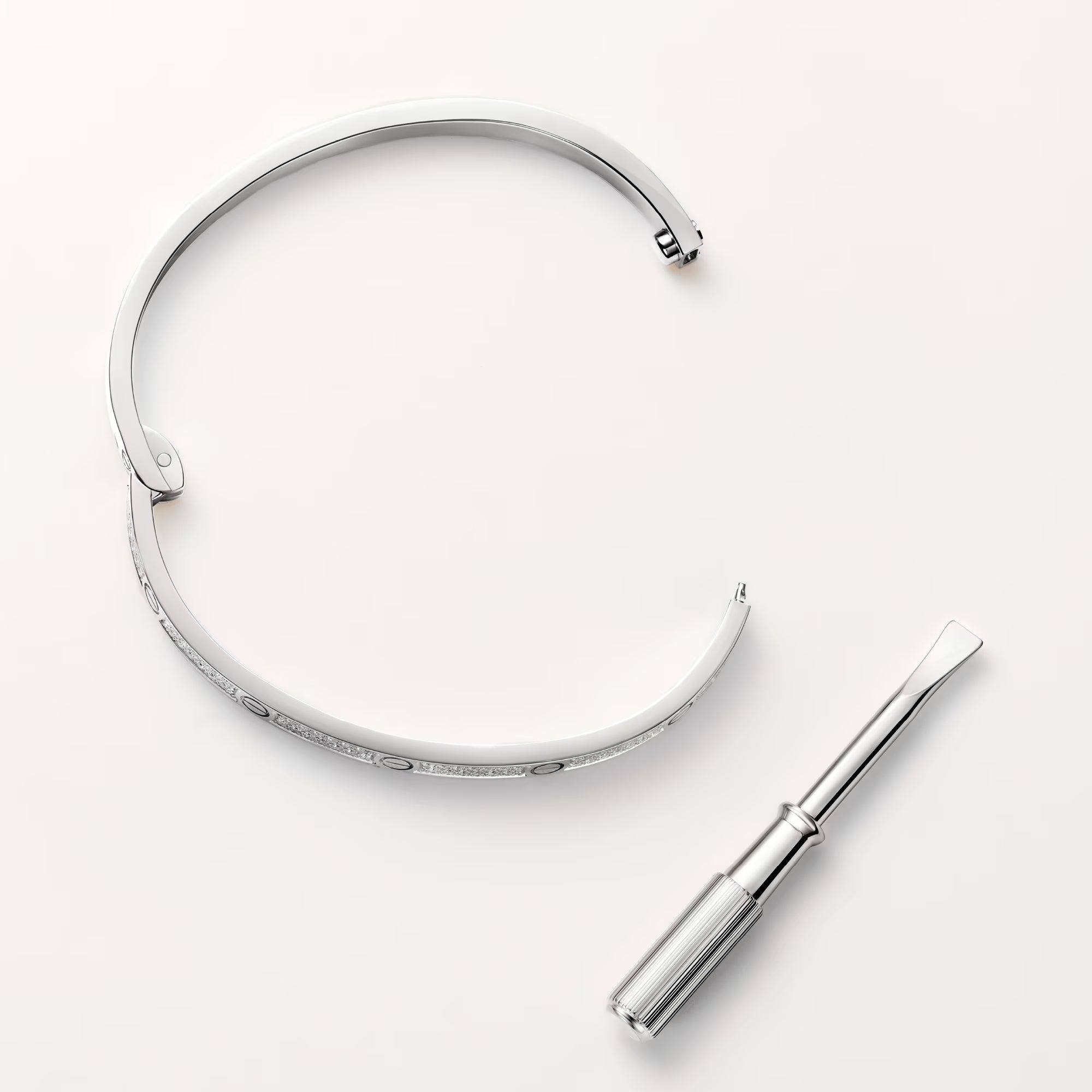 AV Amour bracelet, small model, paved
