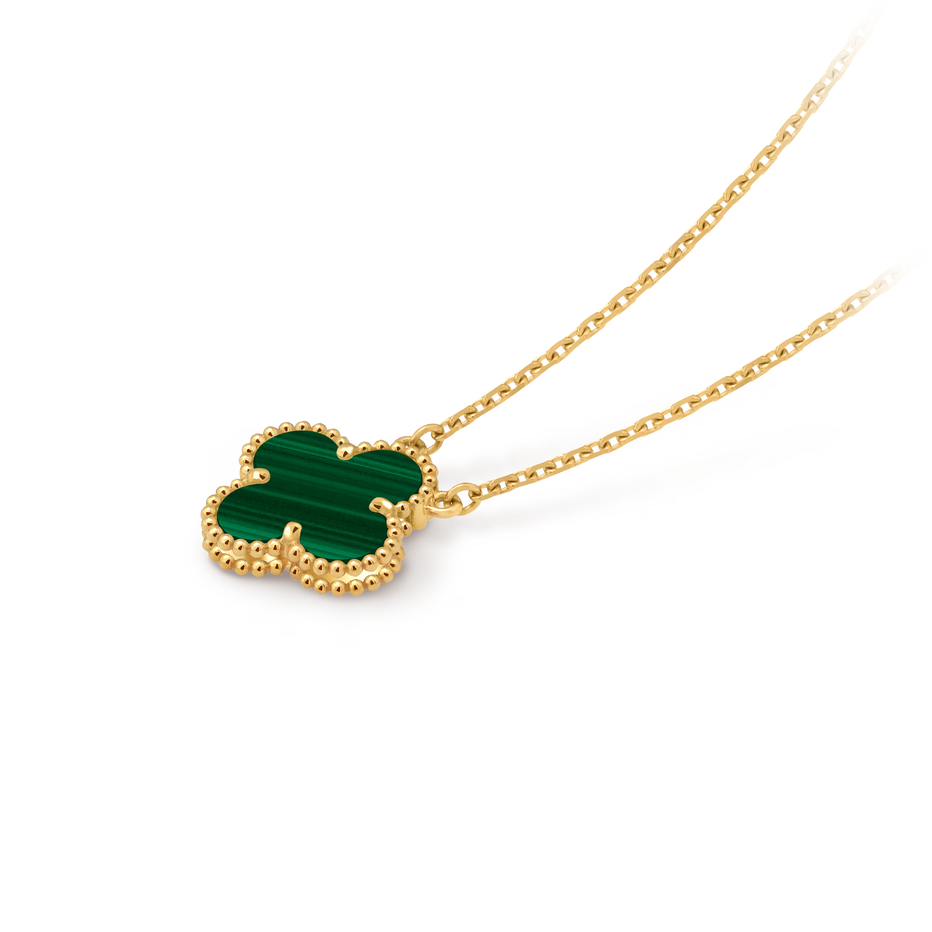 AV four leaf clover necklace