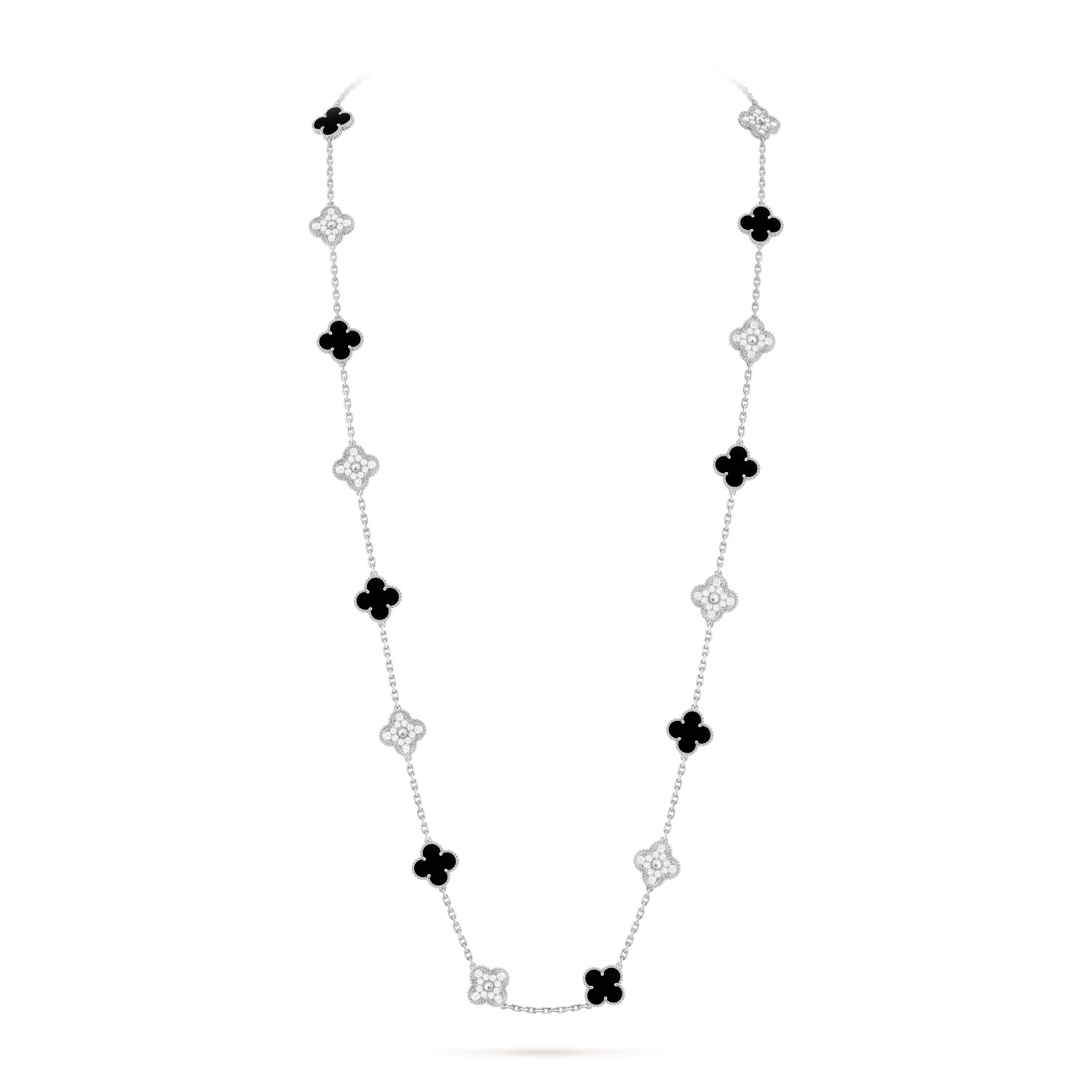 AV four leaf clover necklace, 20 motifs