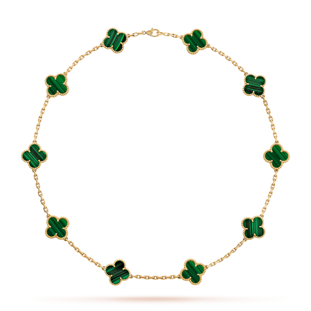 AV four leaf clover necklace, 10 motifs