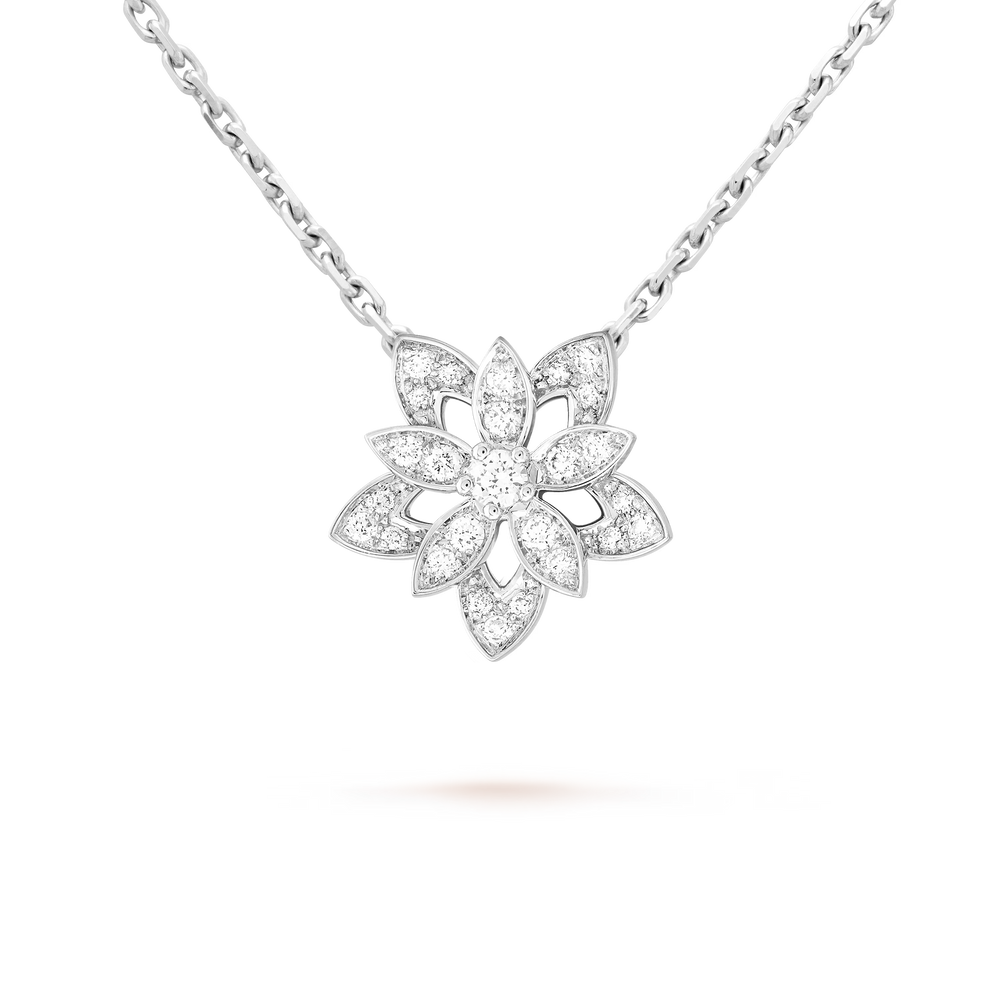 AV Lotus bloom necklace, mini model