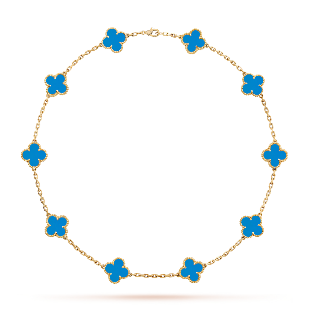 AV four leaf clover necklace, 10 motifs