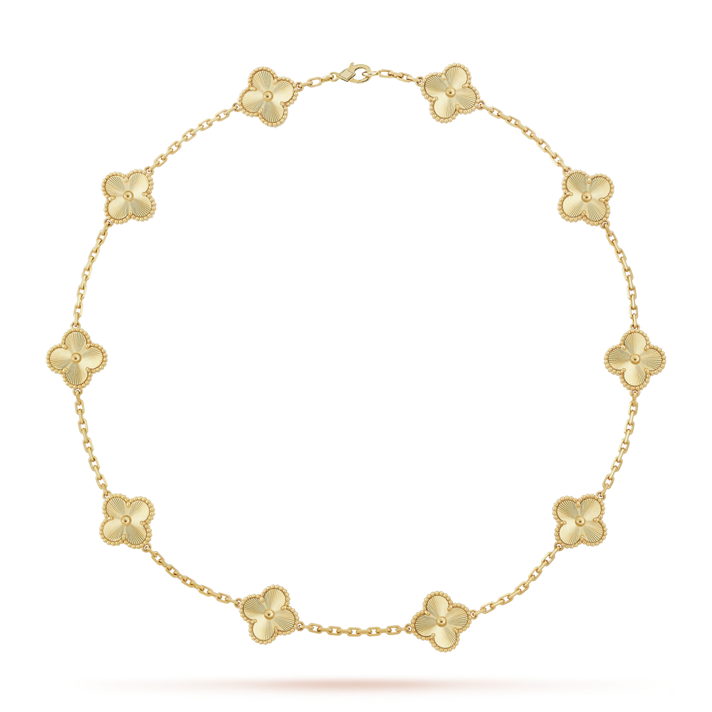 AV four leaf clover necklace, 10 motifs