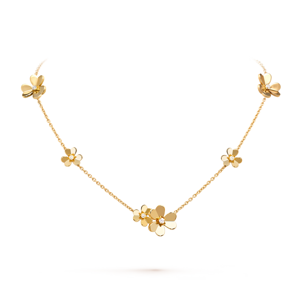AV Fleur de Lumière Necklace - 9 Flowers