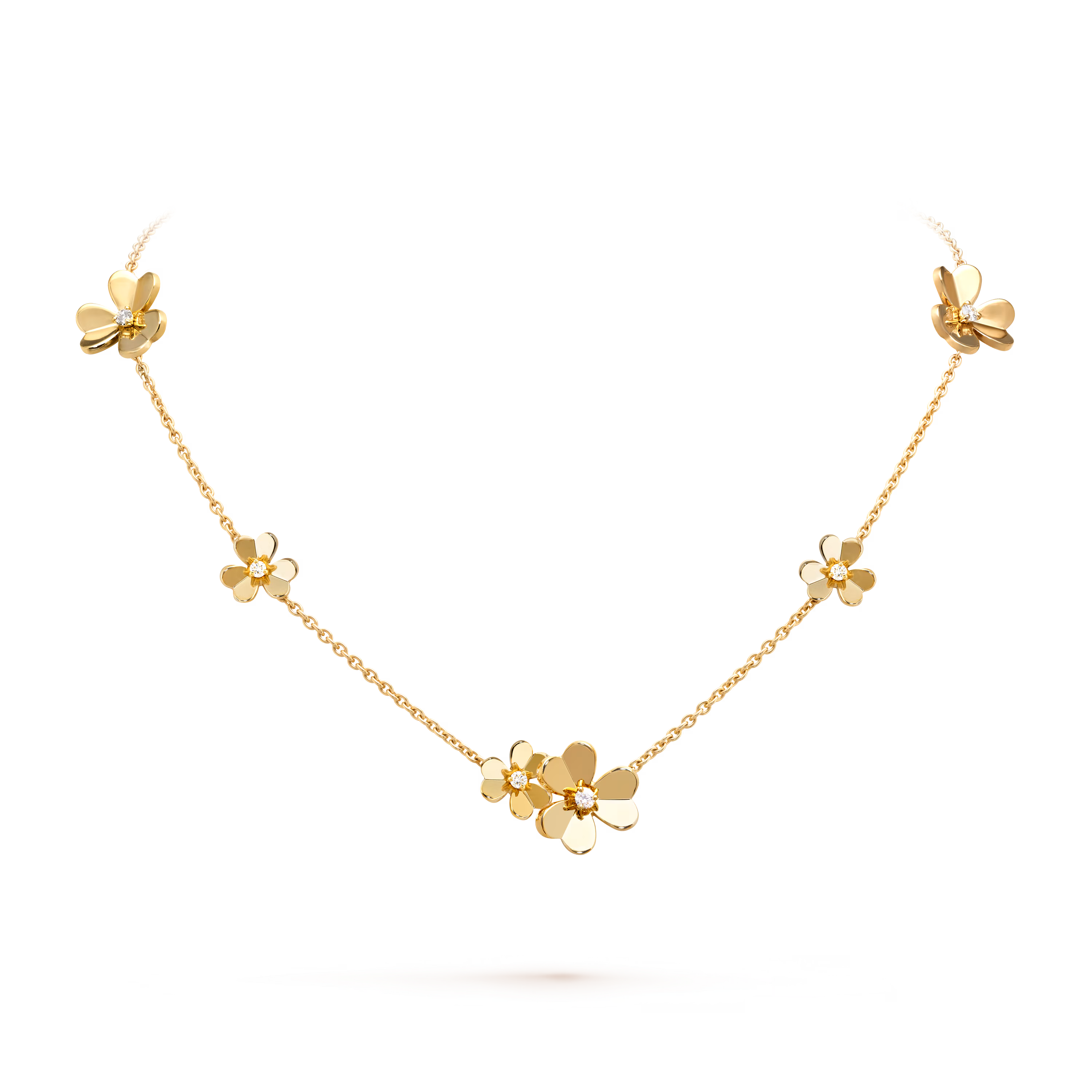 AV Fleur de Lumière Necklace - 9 Flowers