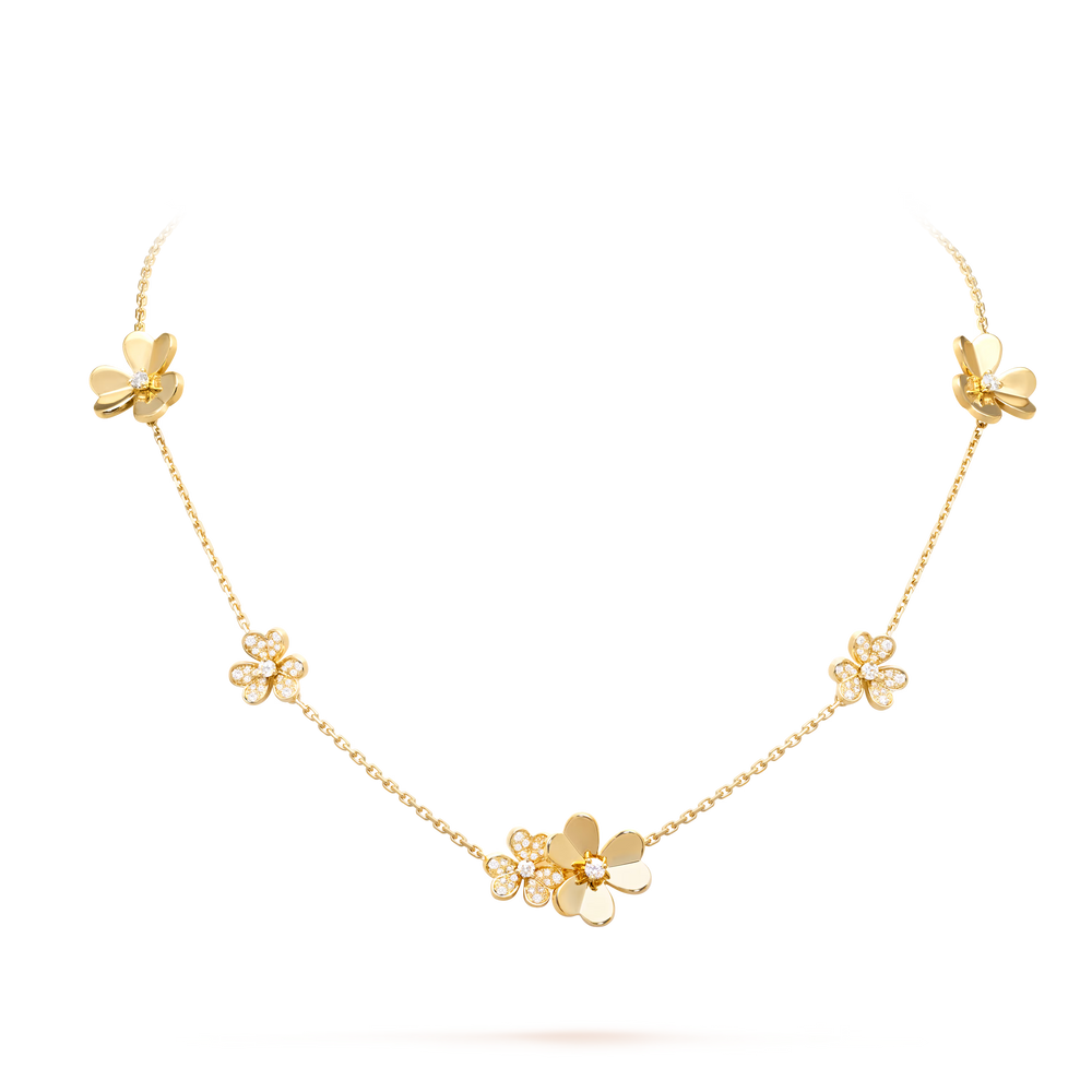 AV Fleur de Lumière Necklace - 9 Flowers