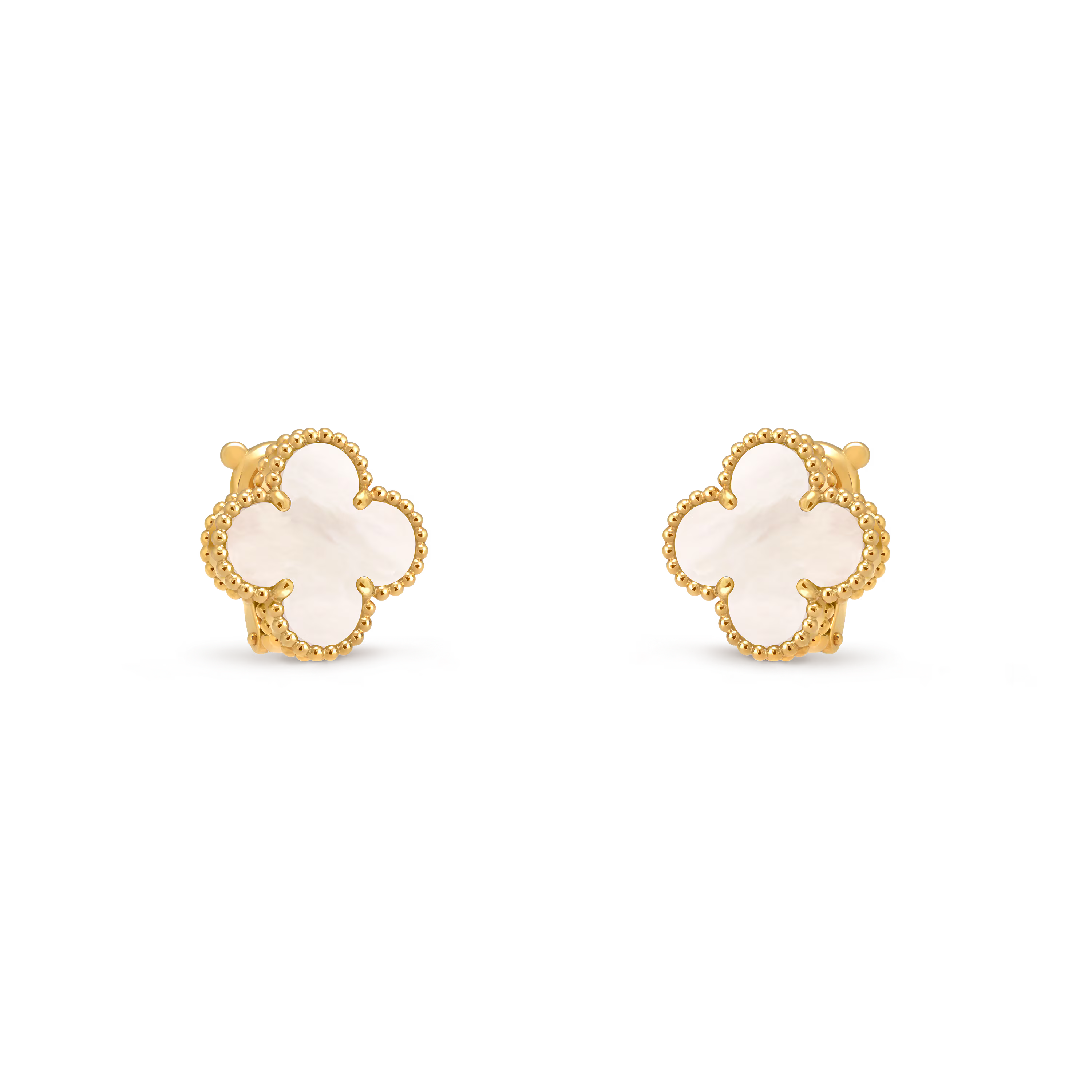 AV four leaf clover earrings