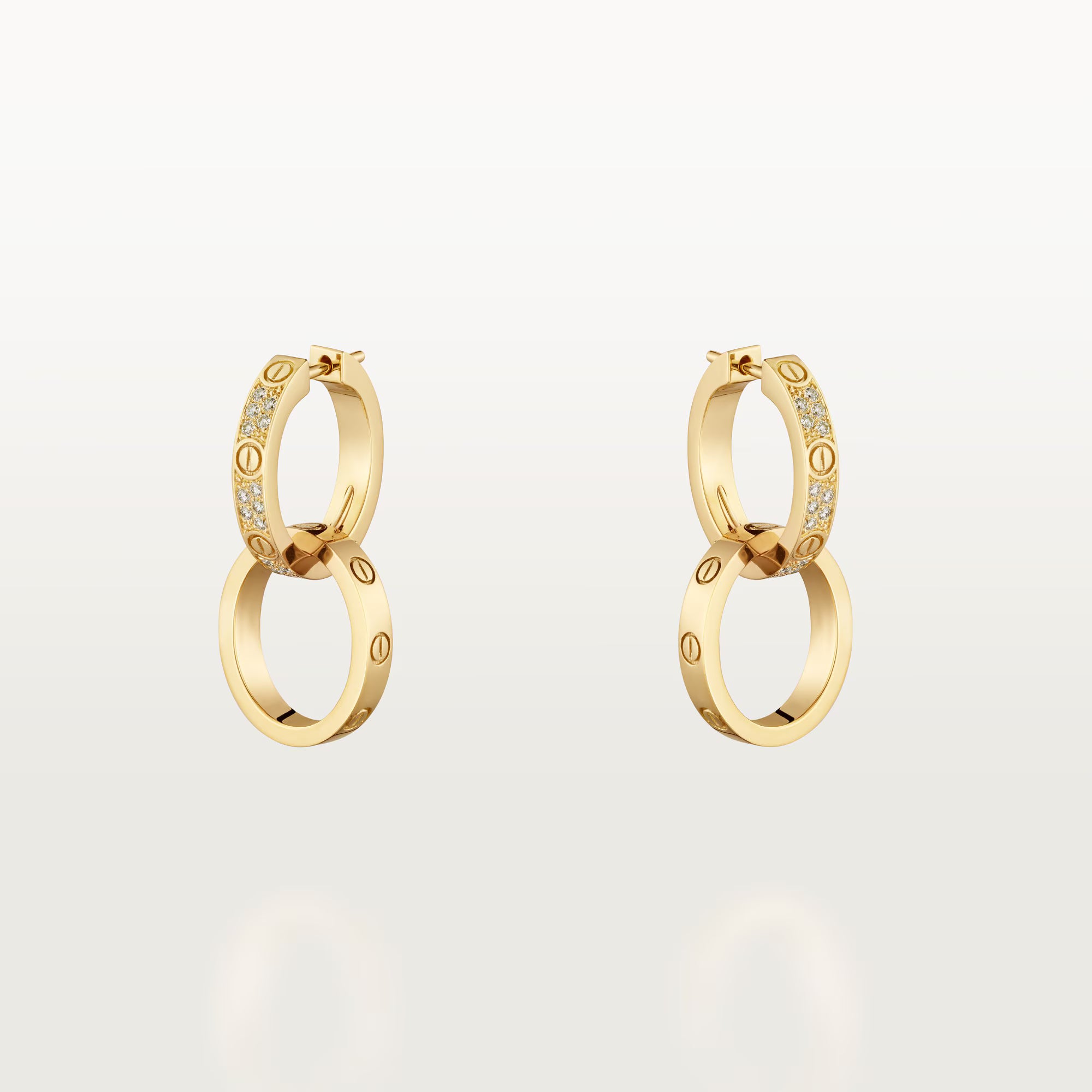 AV Amour Multiware Earrings – Small Model (Yellow Gold)