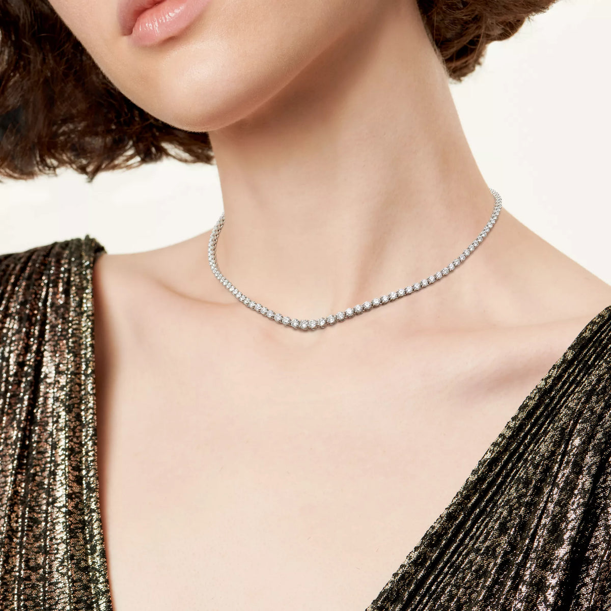 AV Aurora Graduated Diamond Necklace
