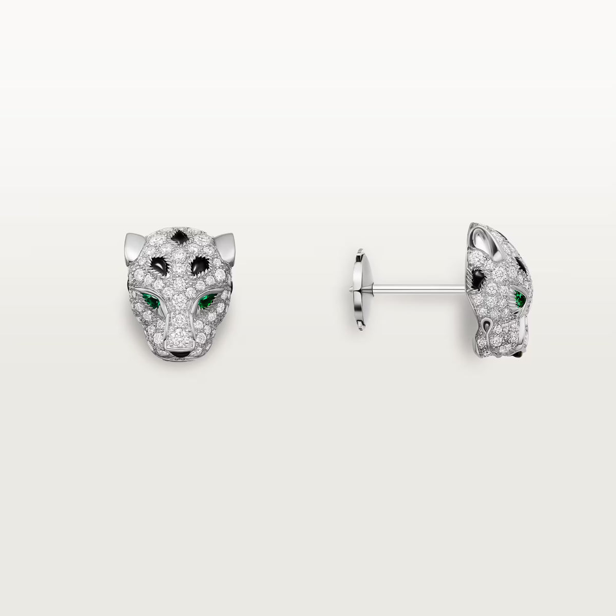 AV Fauve Earrings – Small Model (White Gold)
