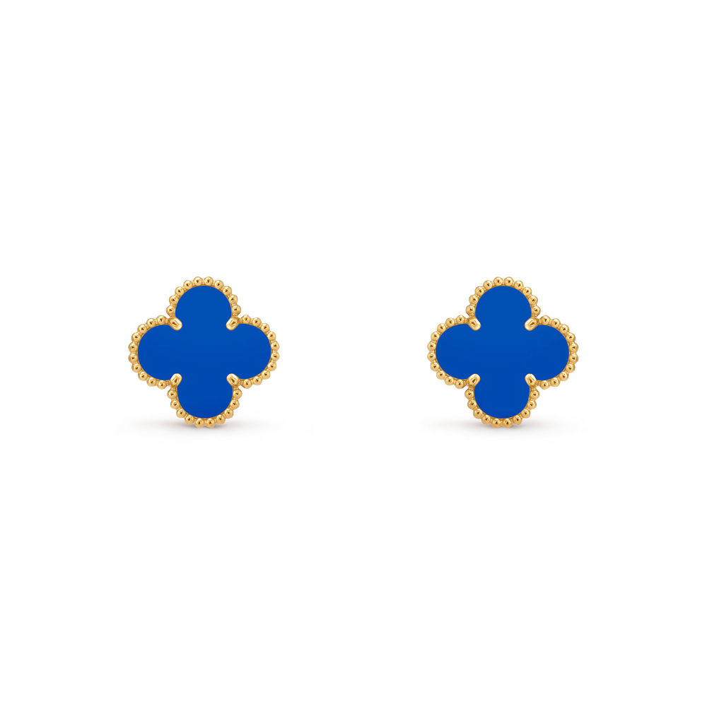 AV four leaf clover earrings