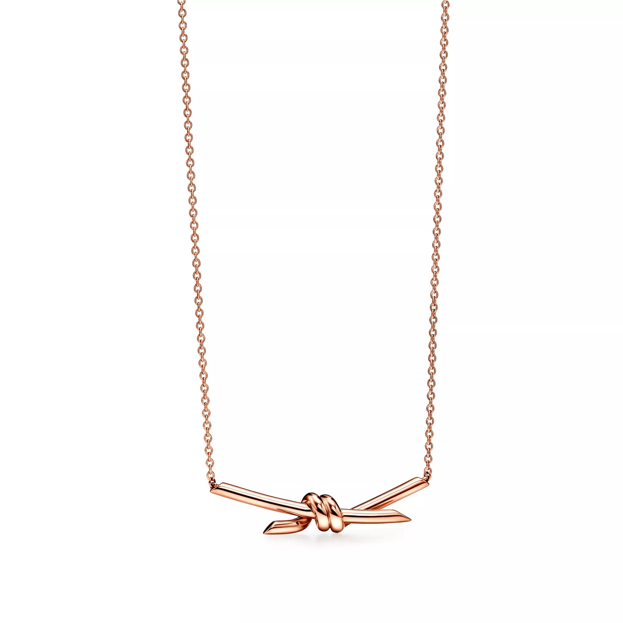 AV Lucent Necklace - Pendant in Rose Gold