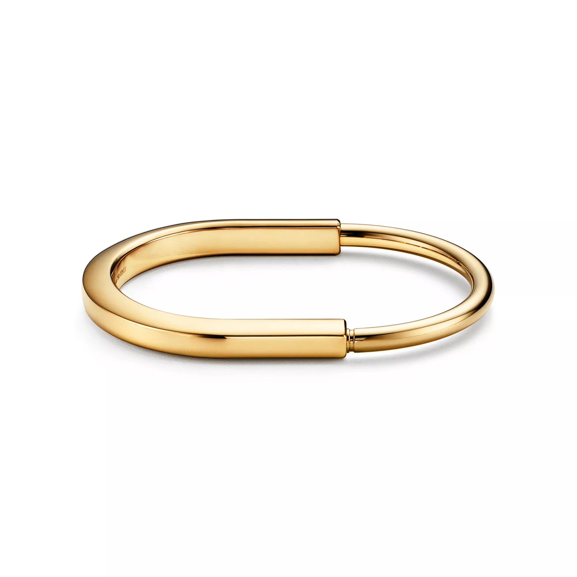AV Lock Bracelet - Bangle in Yellow Gold