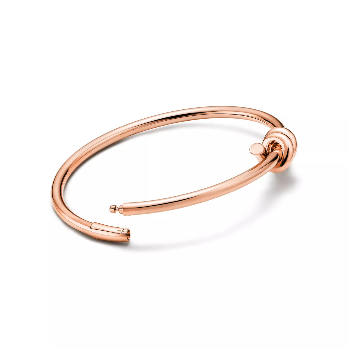 AV Lucent Bracelet - Wire Bangle in Rose Gold