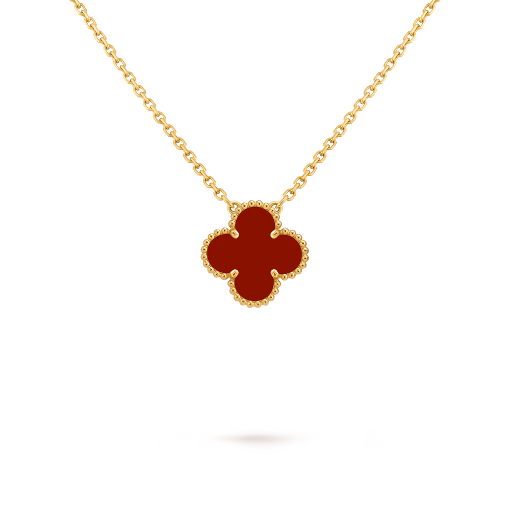 AV four leaf clover necklace