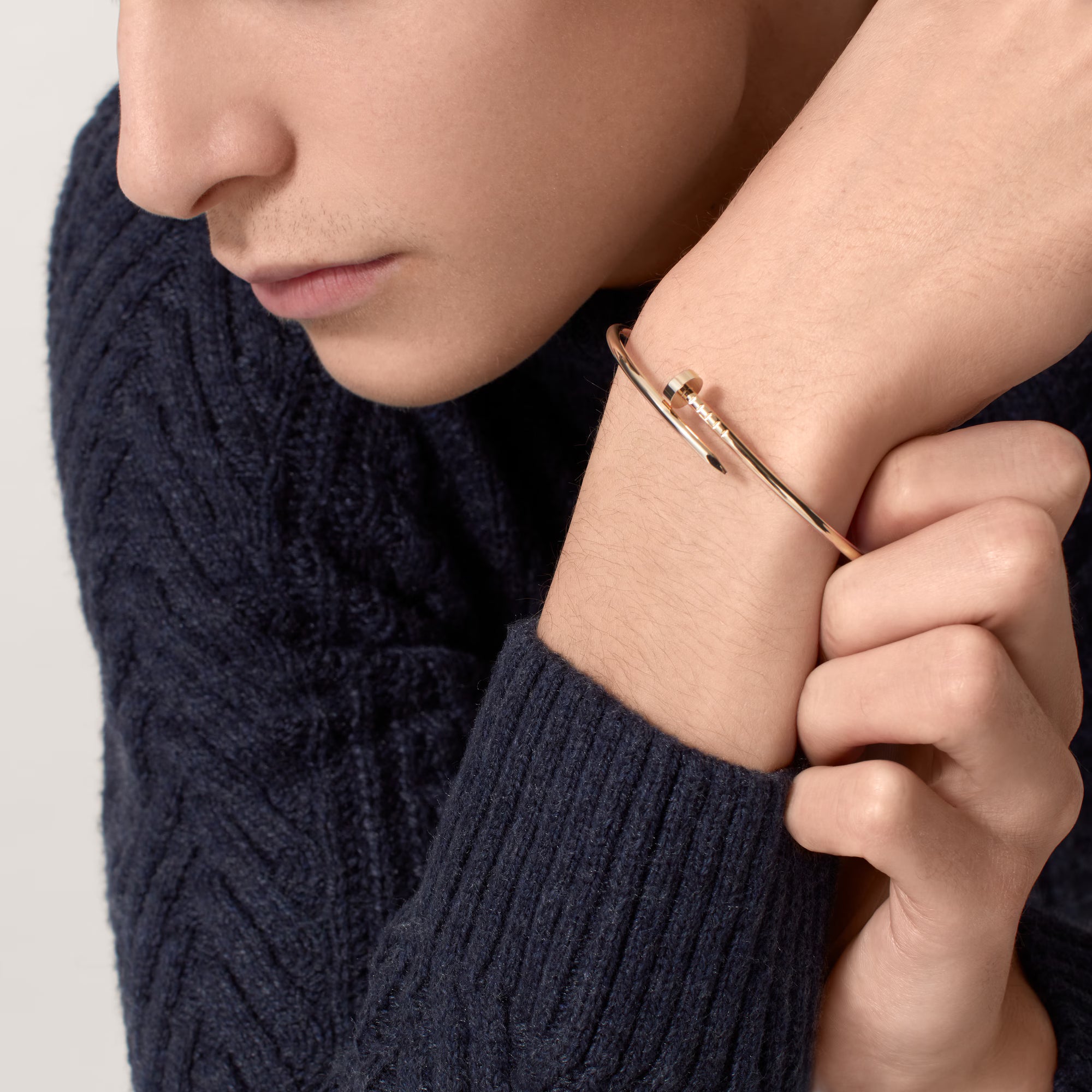 AV Linéa Clou bracelet, small model (rose gold)