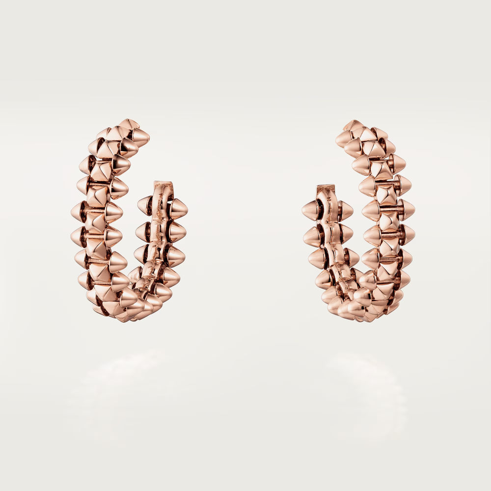 AV Heurt Hoop Earrings – Small Model (Rose Gold)