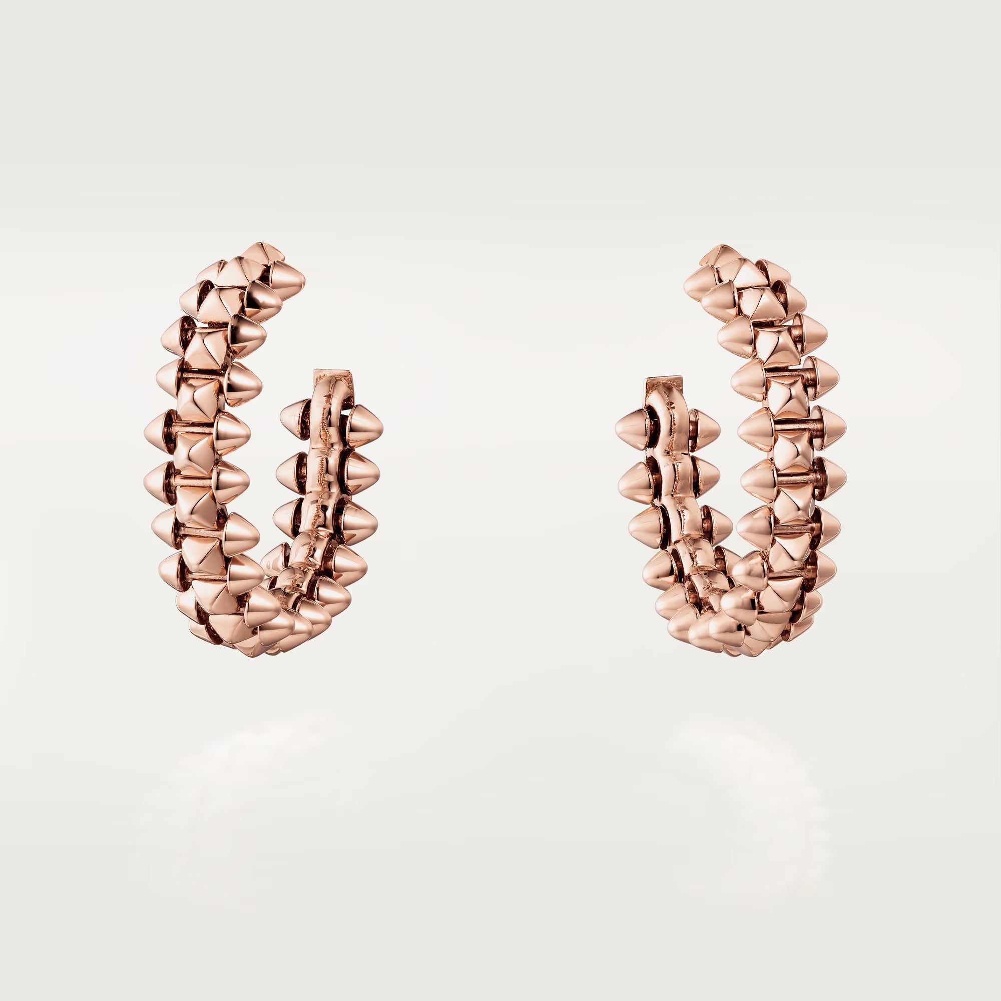 AV Heurt Hoop Earrings – Small Model (Rose Gold)