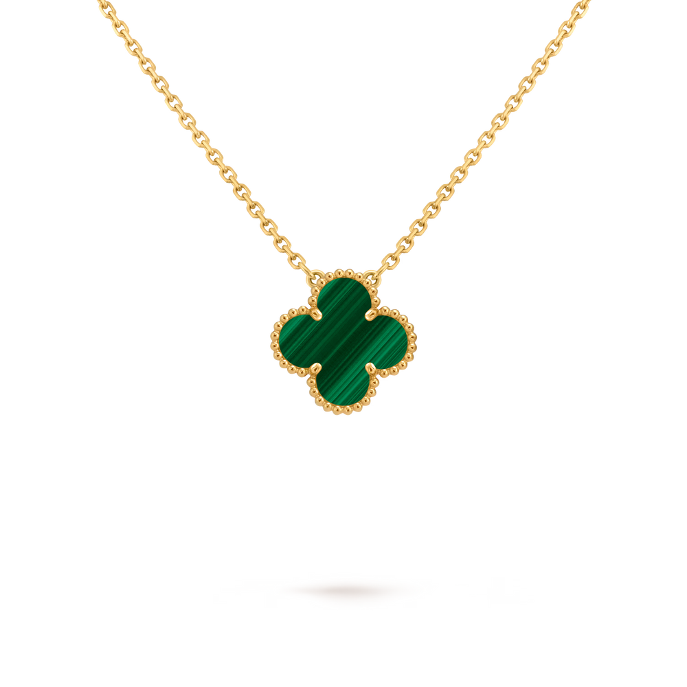AV four leaf clover necklace