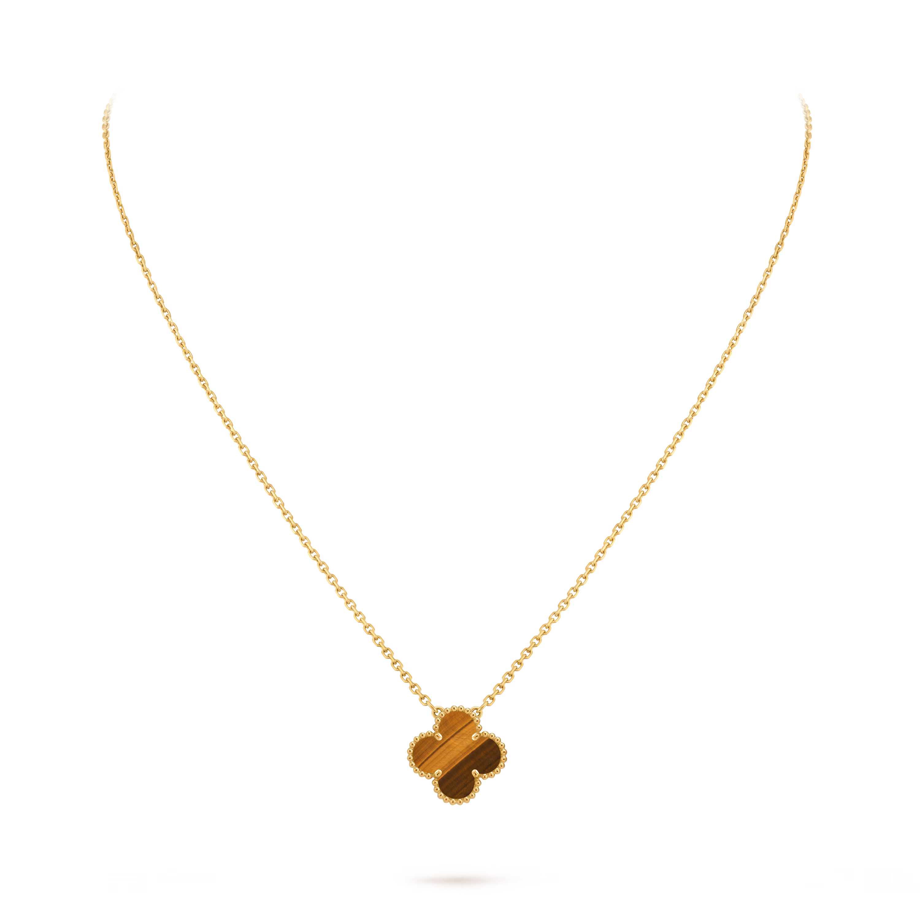 AV four leaf clover necklace