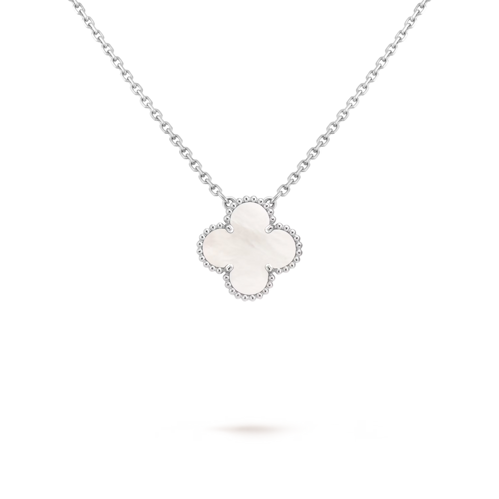 AV four leaf clover necklace