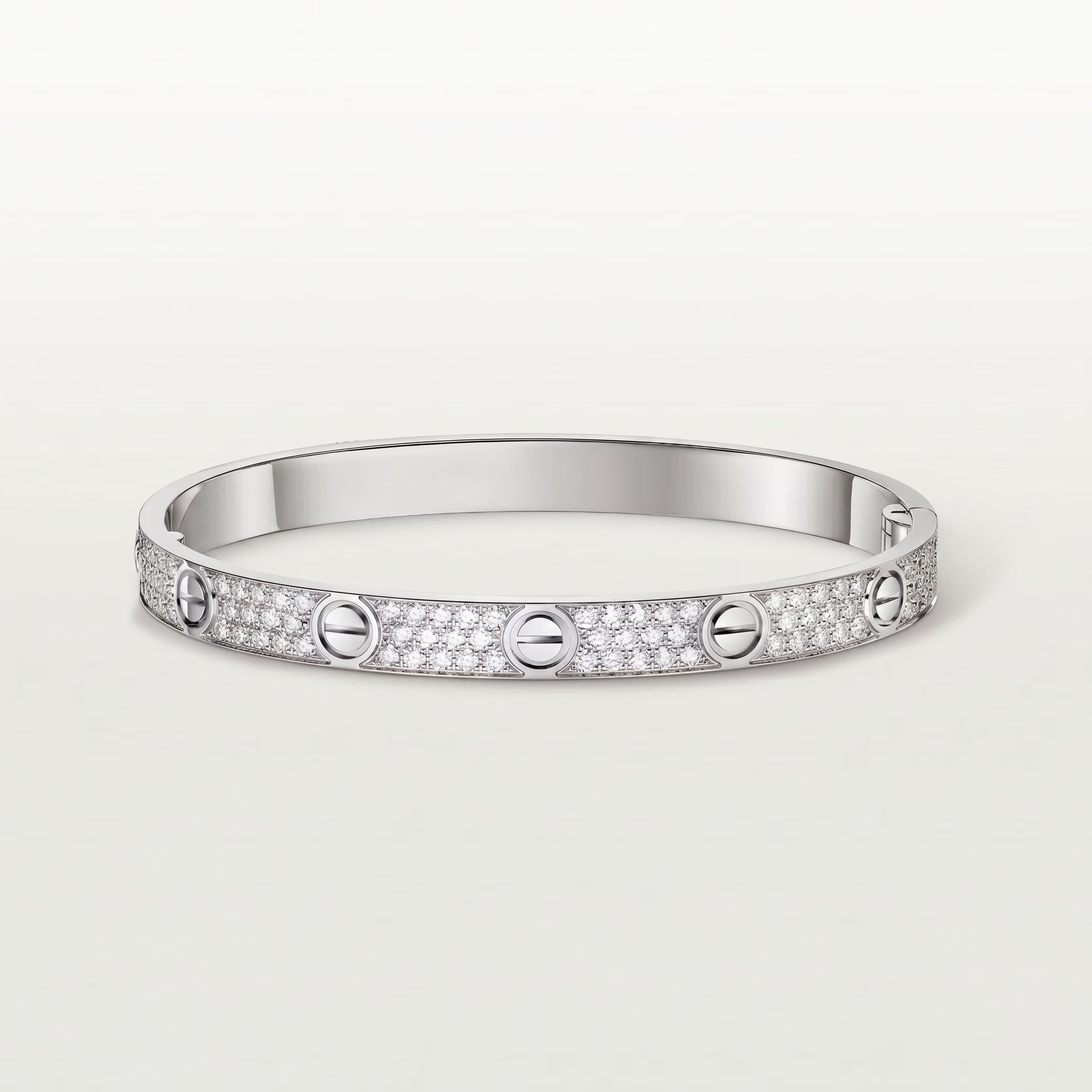 AV Amour bracelet, classic model, paved