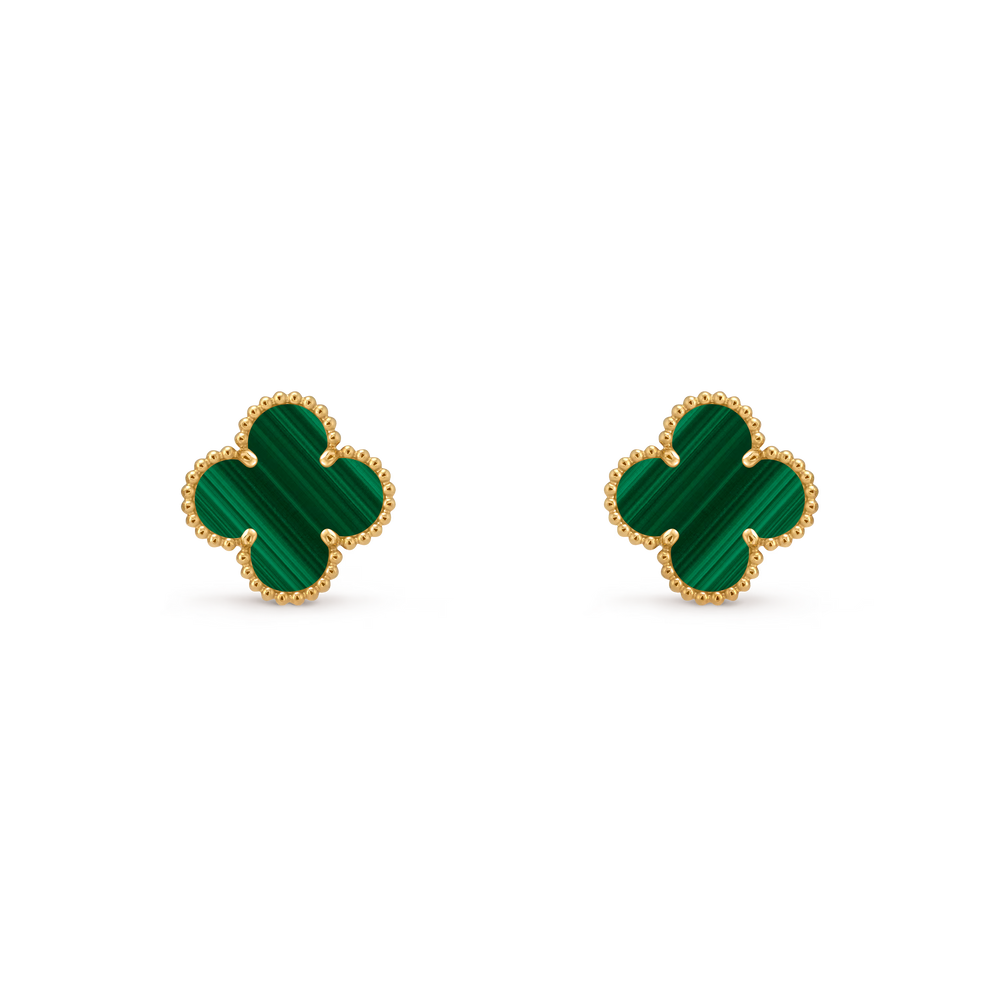 AV four leaf clover earrings