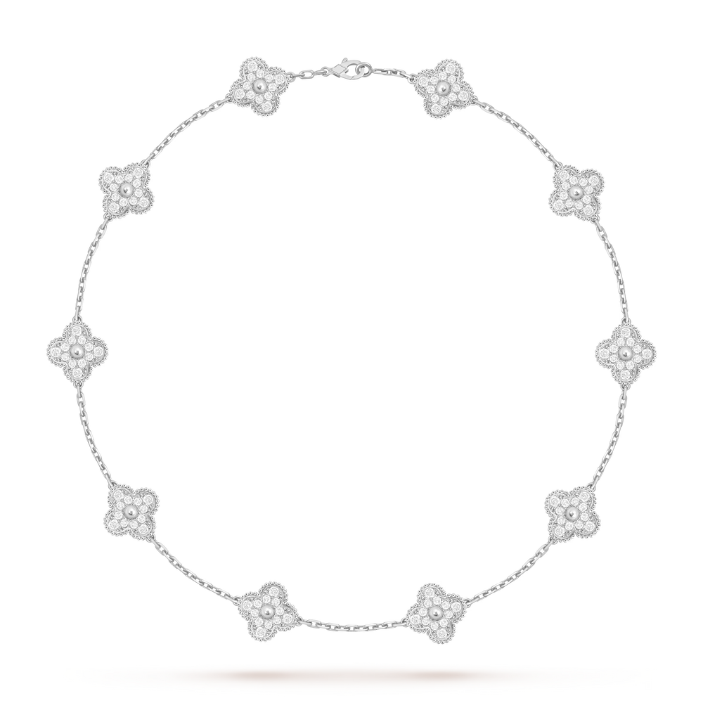 AV four leaf clover necklace, 10 motifs