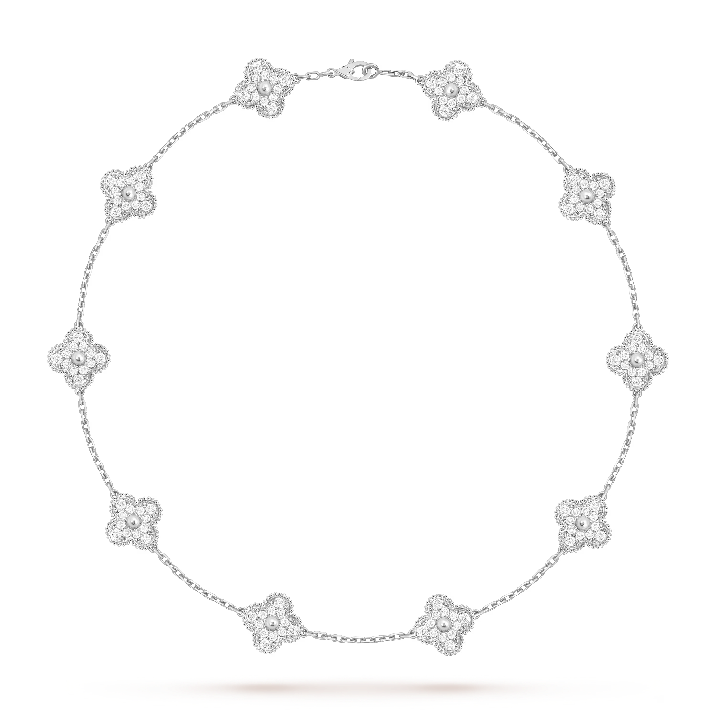 AV four leaf clover necklace, 10 motifs