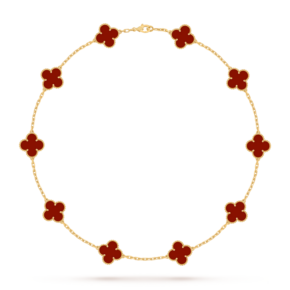 AV four leaf clover necklace, 10 motifs