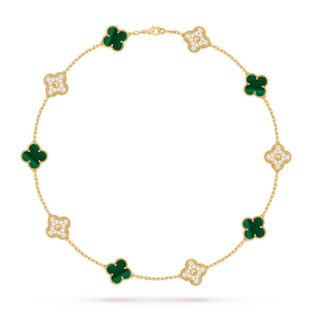AV four leaf clover necklace, 10 motifs