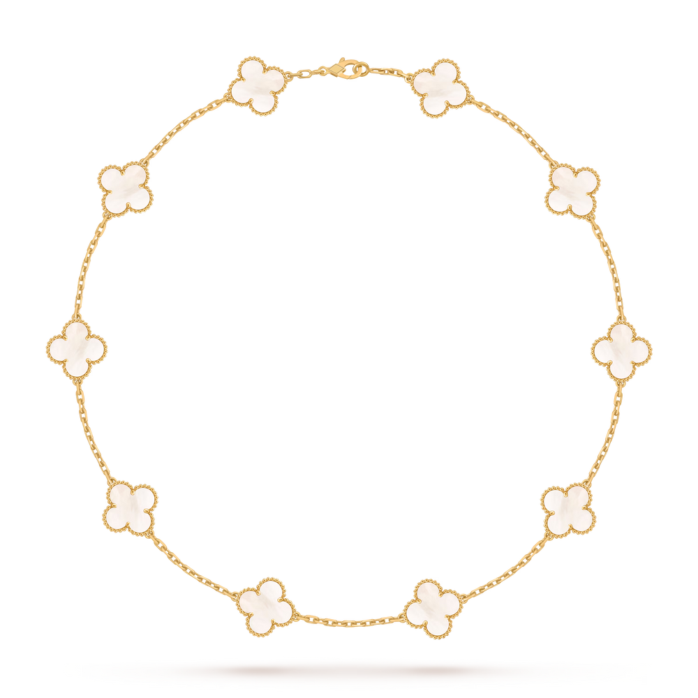 AV four leaf clover necklace, 10 motifs