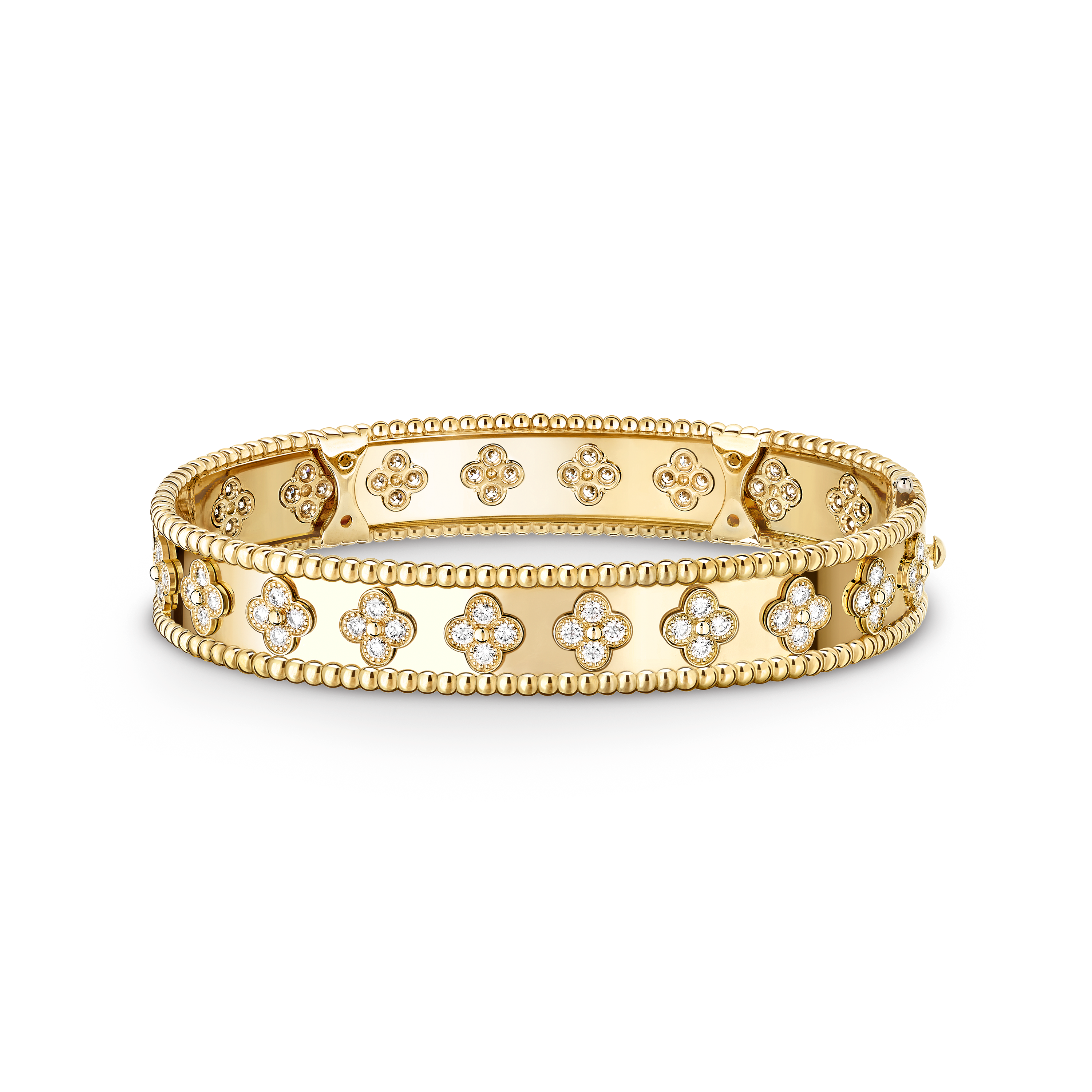 AV Mille four leaf clover bracelet, Medium (Rose Gold)
