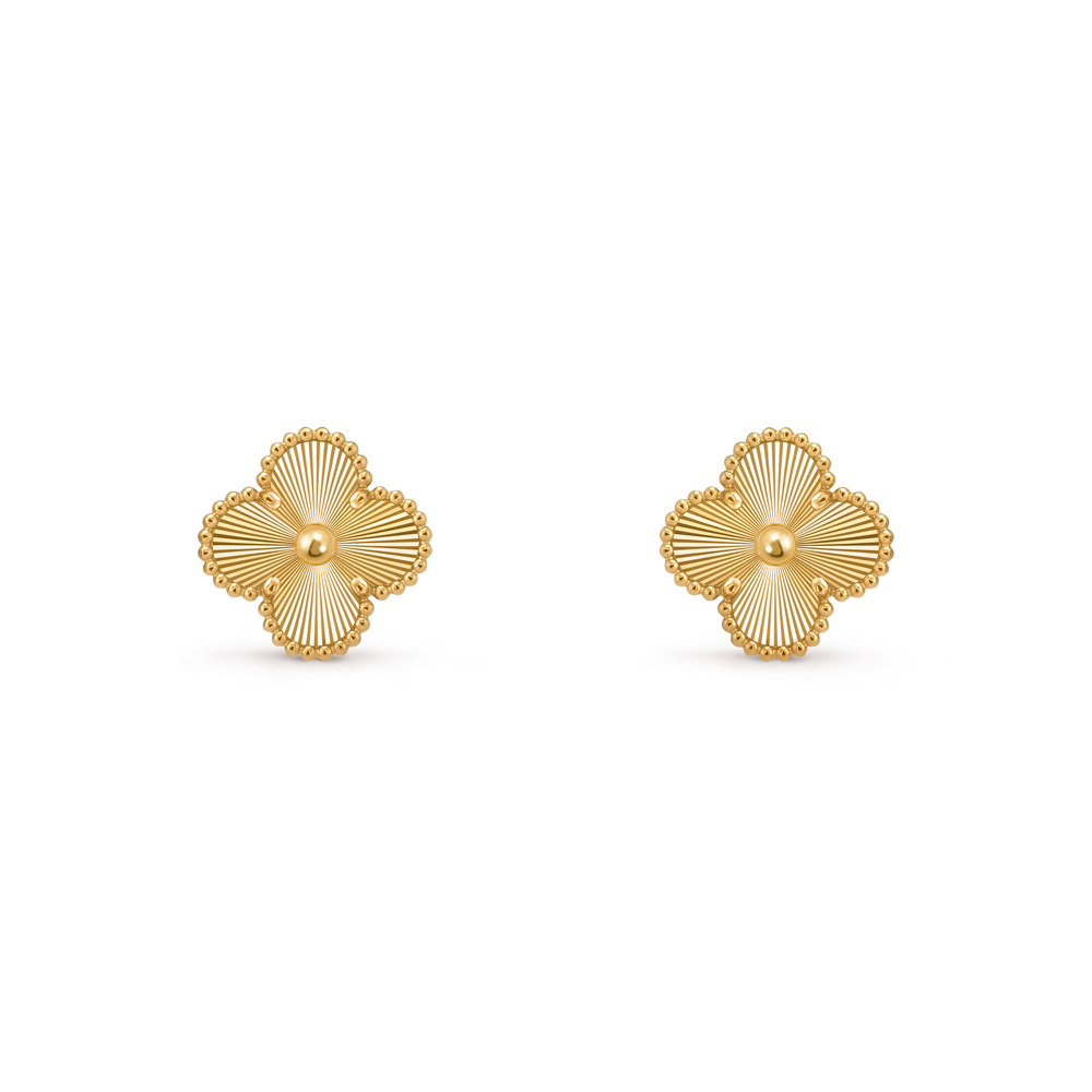 AV four leaf clover earrings - AV