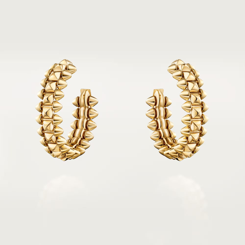 AV Heurt Hoop Earrings – Small Model (Yellow Gold)