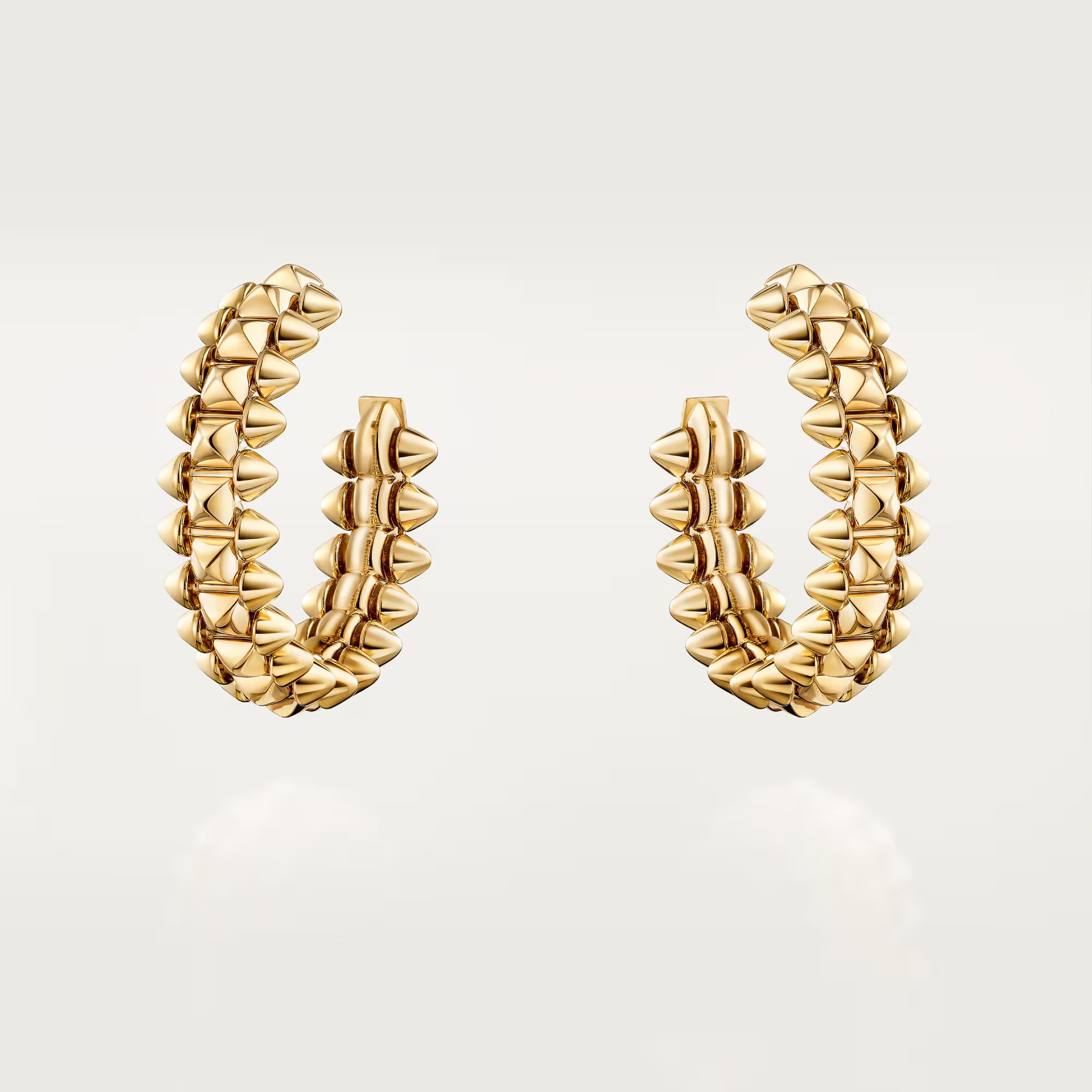 AV Heurt Hoop Earrings – Small Model (Yellow Gold)