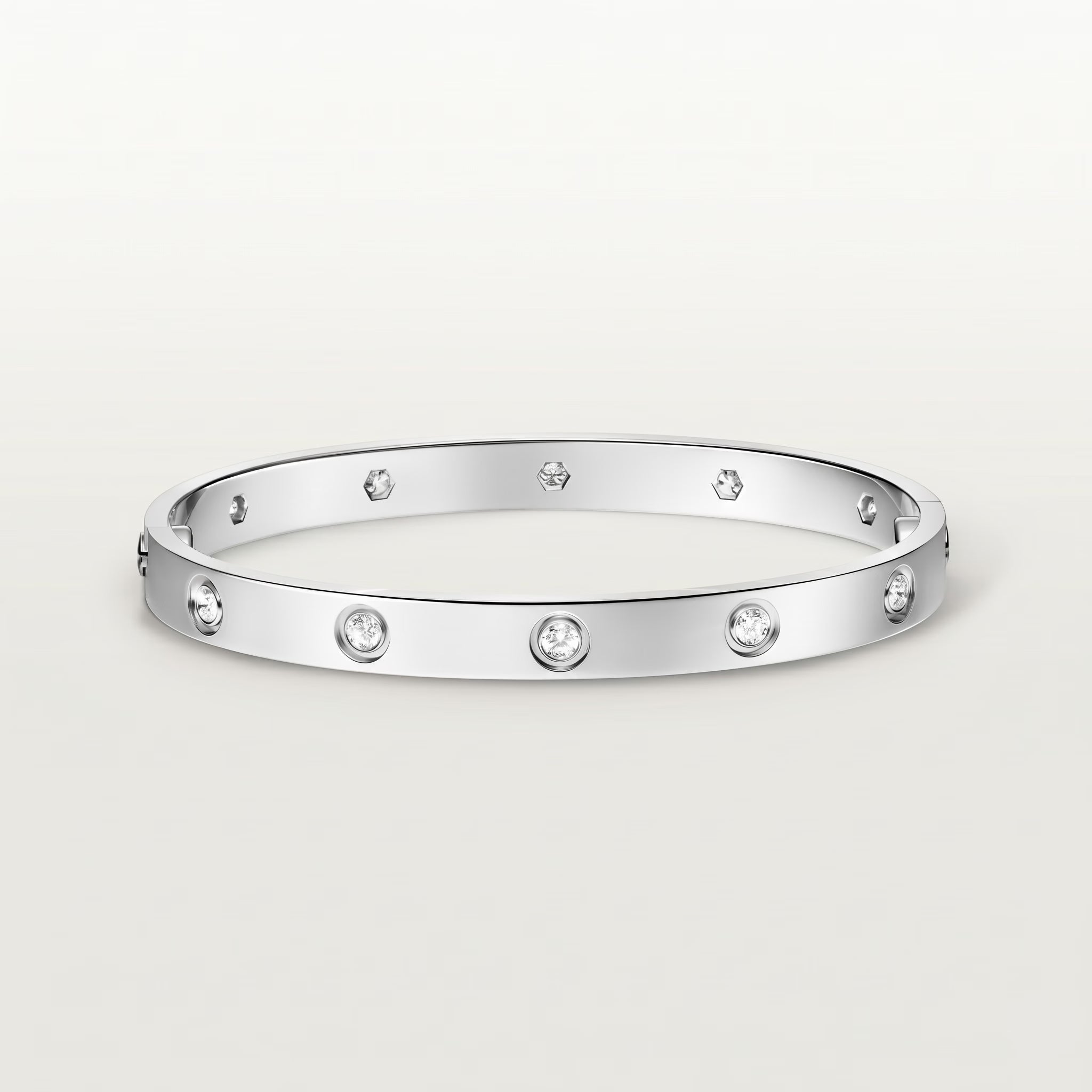 AV Amour bracelet, classic model, 10 diamonds