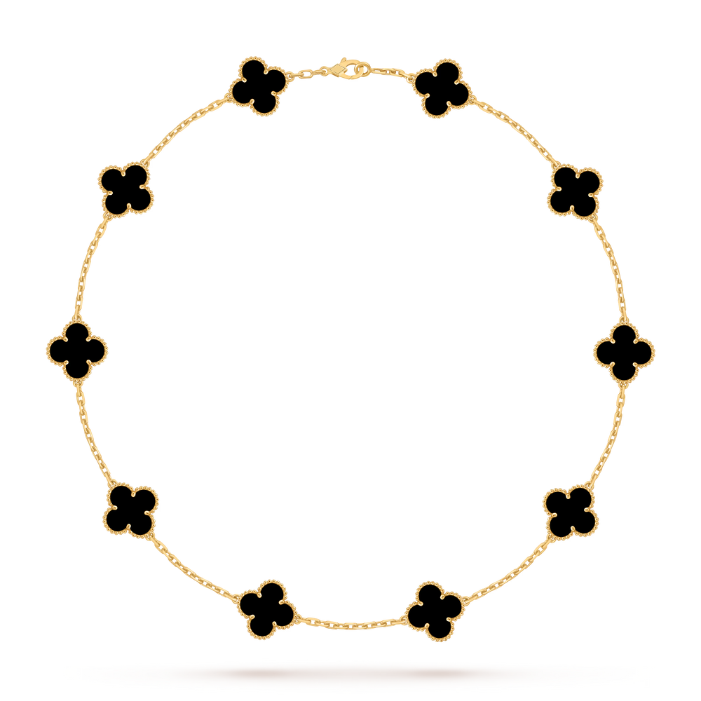 AV four leaf clover necklace, 10 motifs