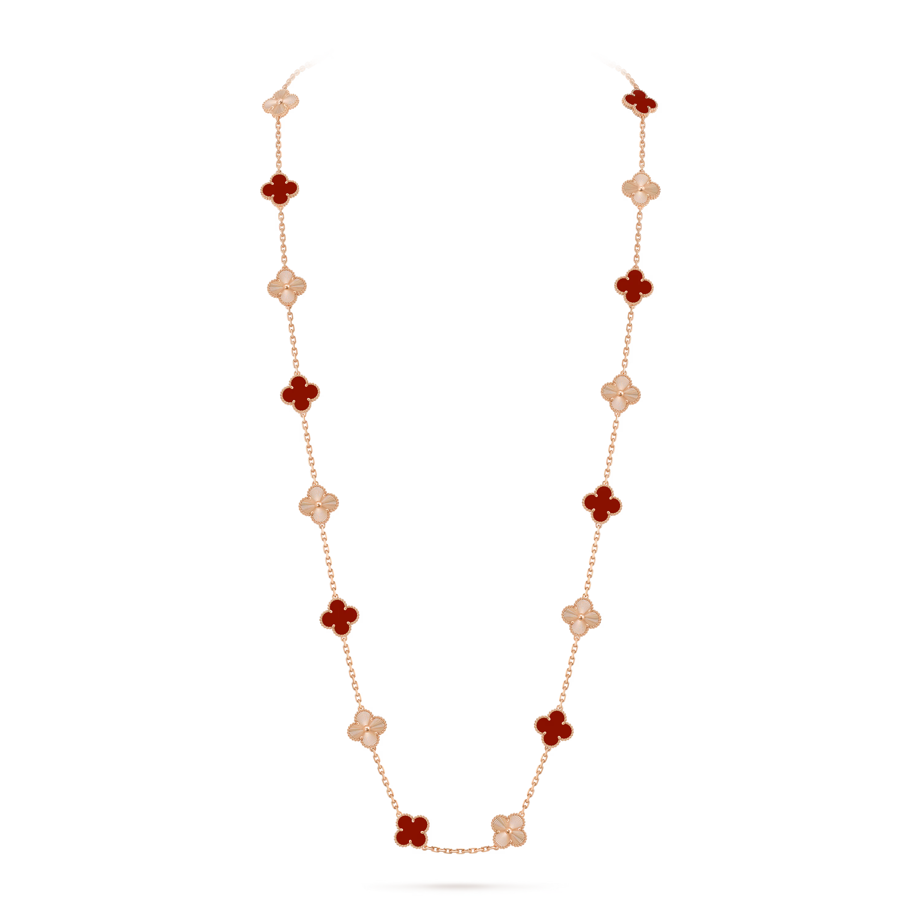 AV four leaf clover necklace, 20 motifs
