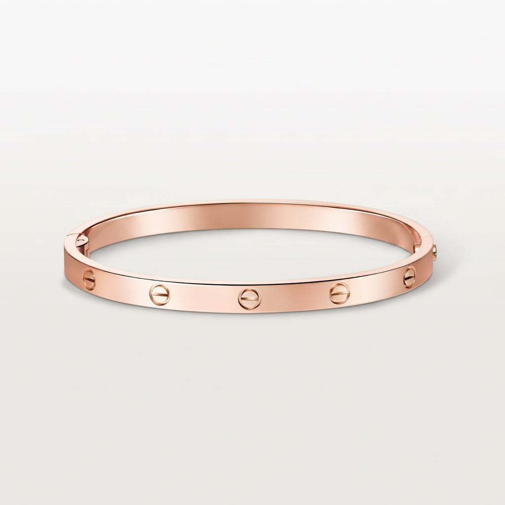 AV Amour Bracelet -  Medium Model (Rose Gold)