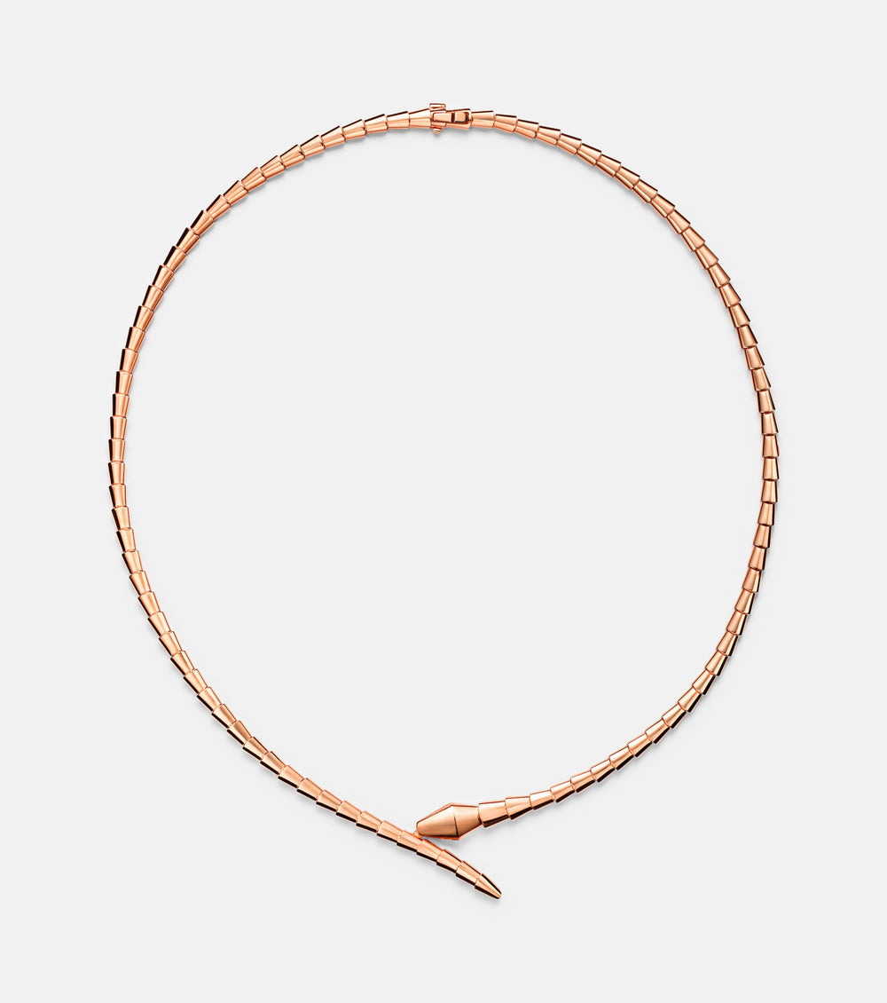 AV Viper Essence Necklace (Rose Gold)