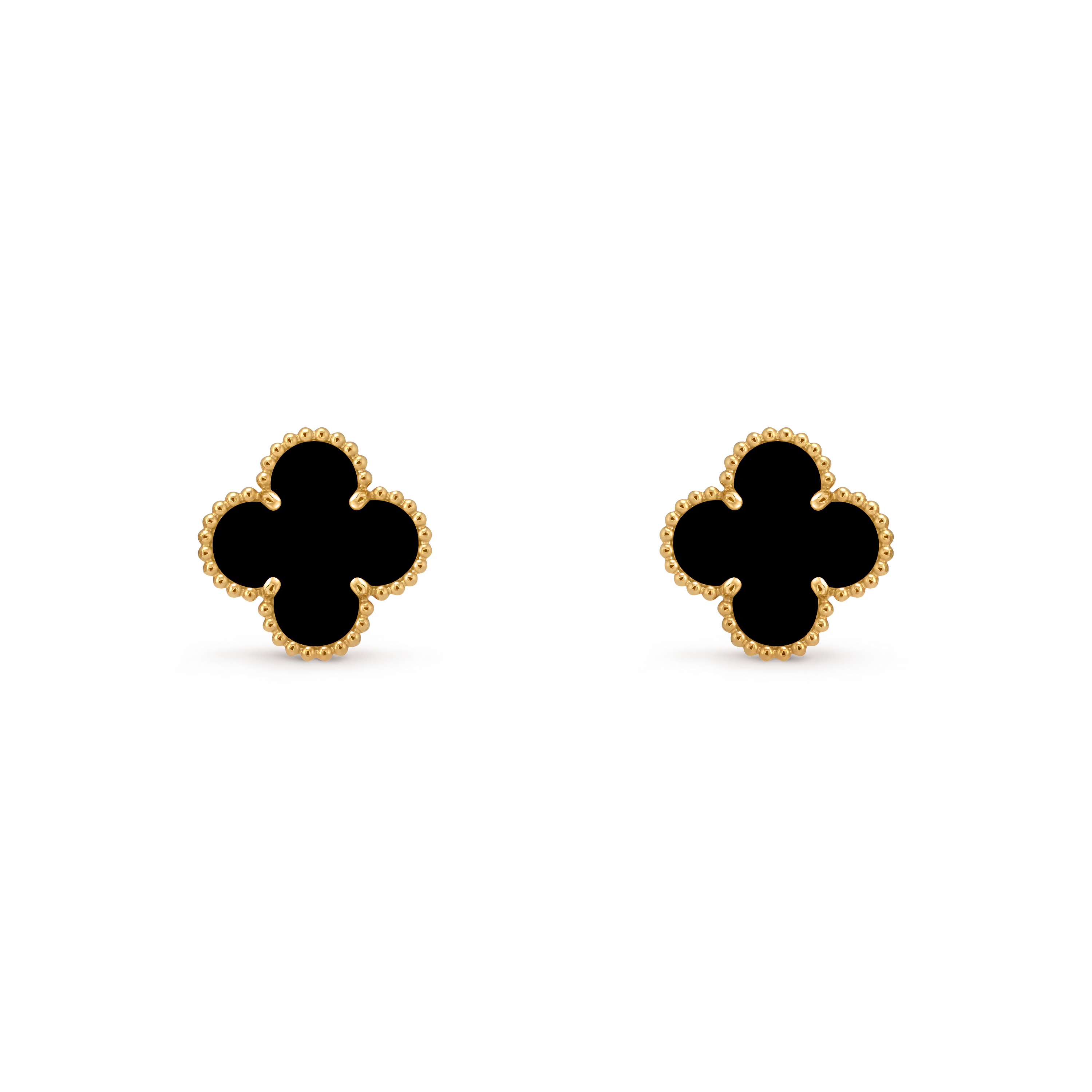 AV four leaf clover earrings