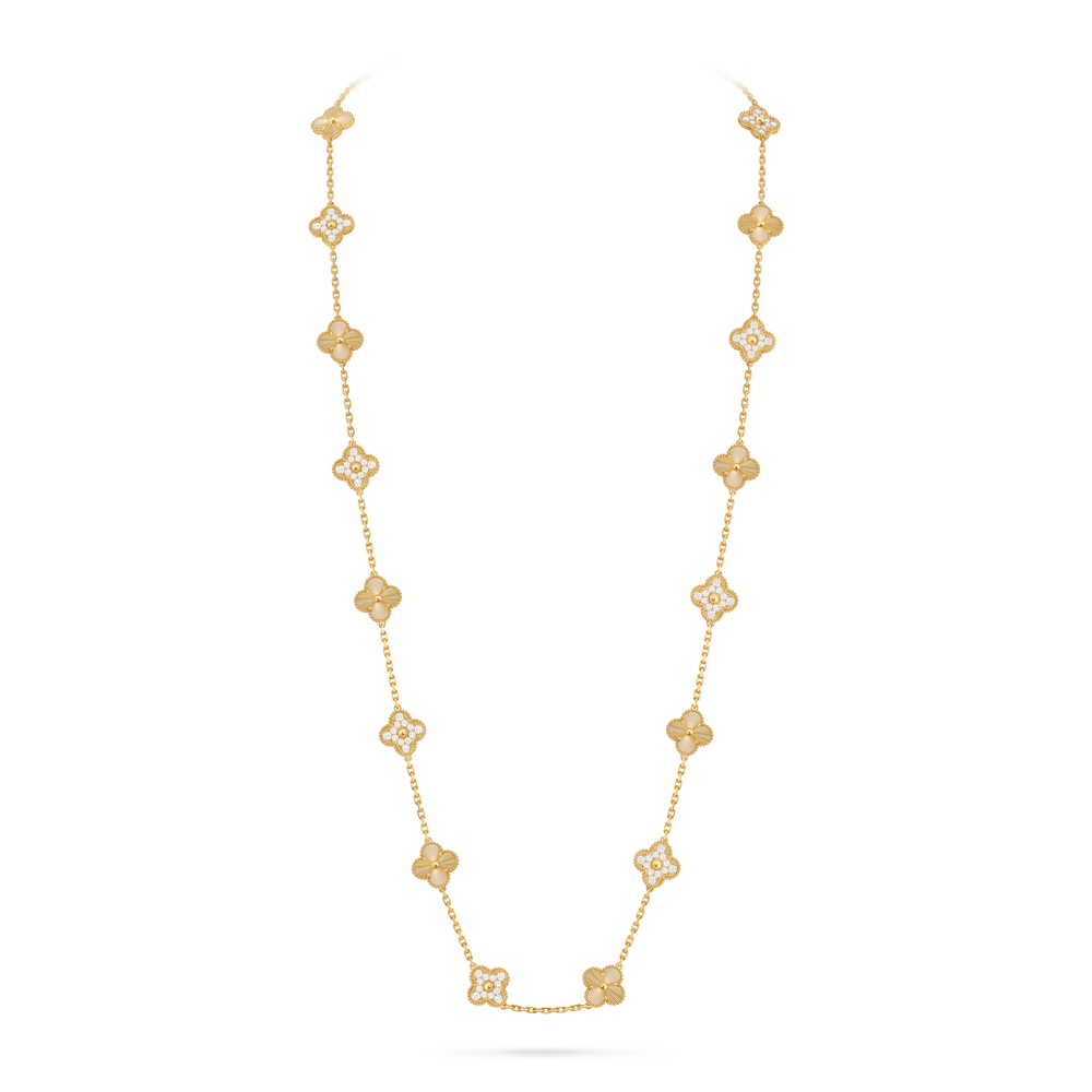 AV four leaf clover necklace, 20 motifs